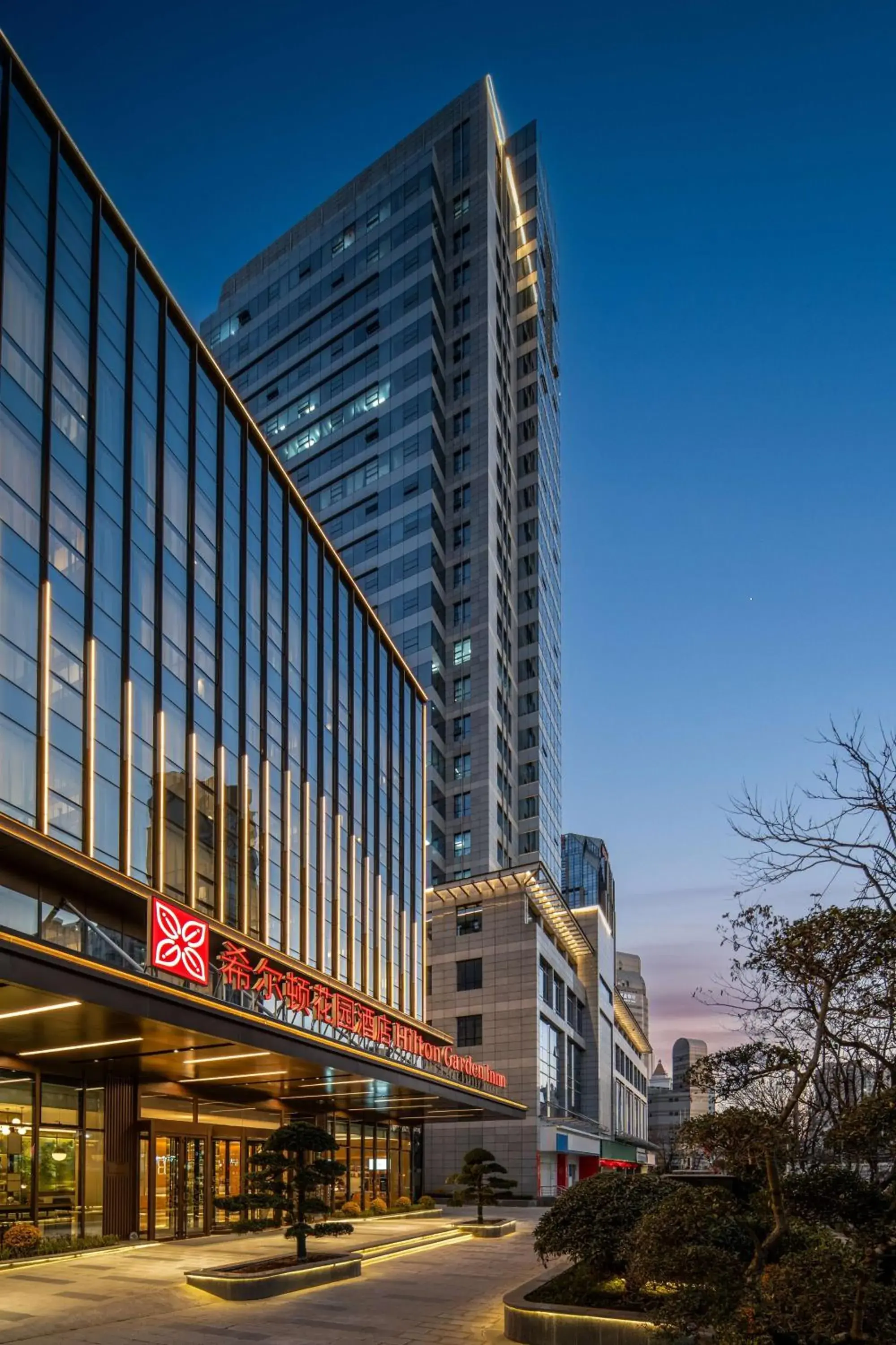 Property building in Hilton Garden Inn Xuzhou Pengcheng Square Property building in Hilton Garden Inn Xuzhou Pengcheng Square