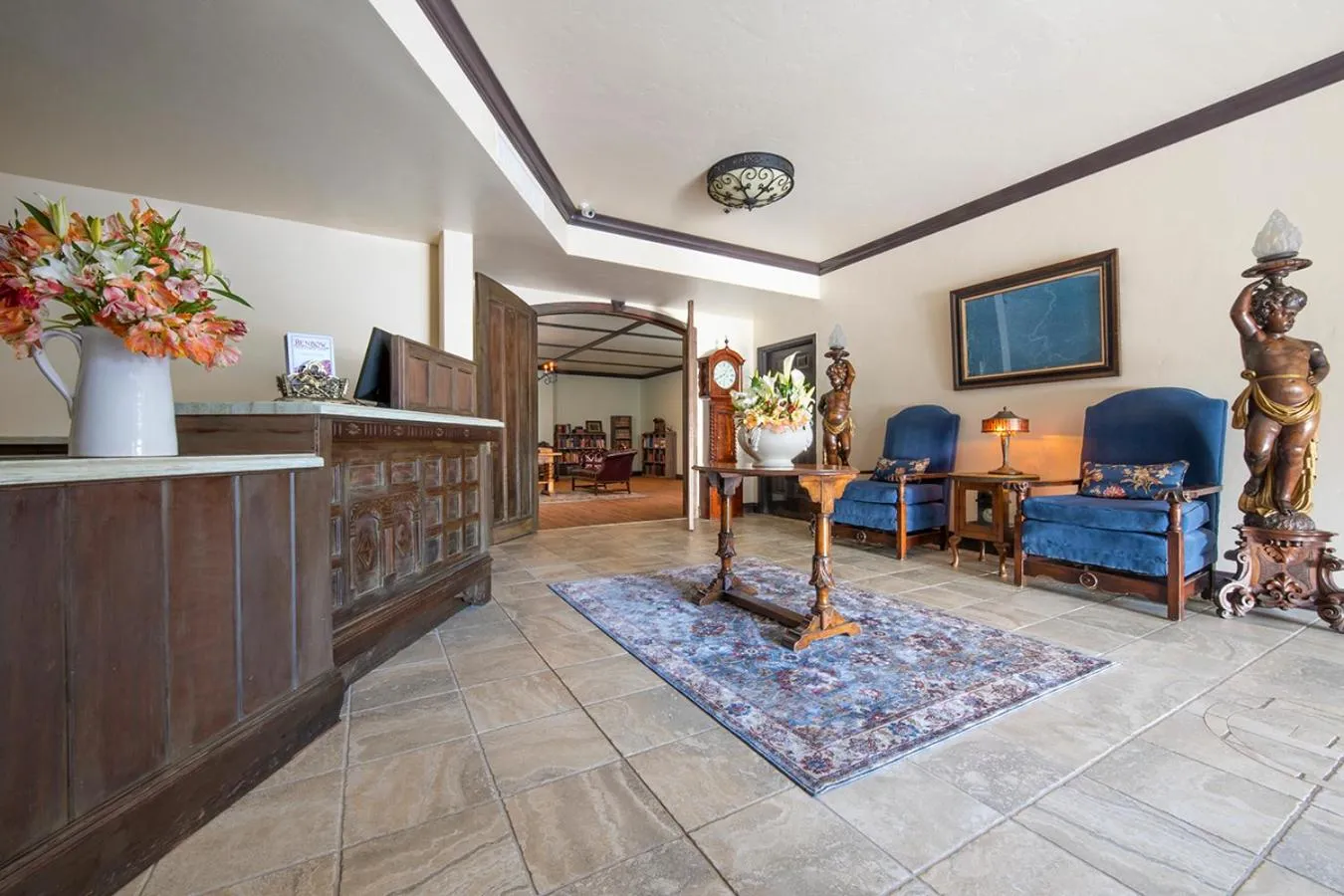 Lobby or reception in Benbow Historic Inn