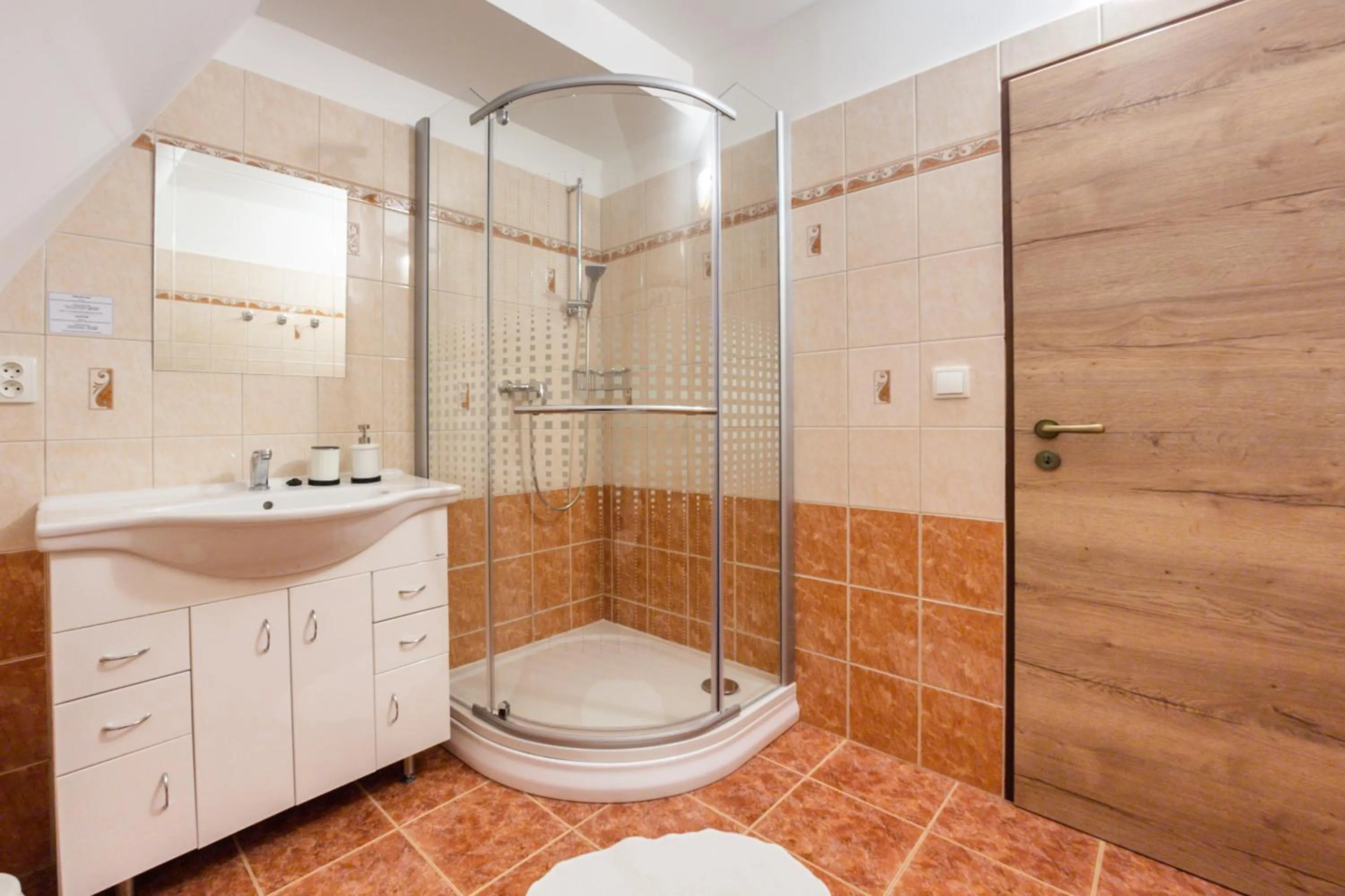 Bathroom in Hotel Konopiště Nová Myslivna