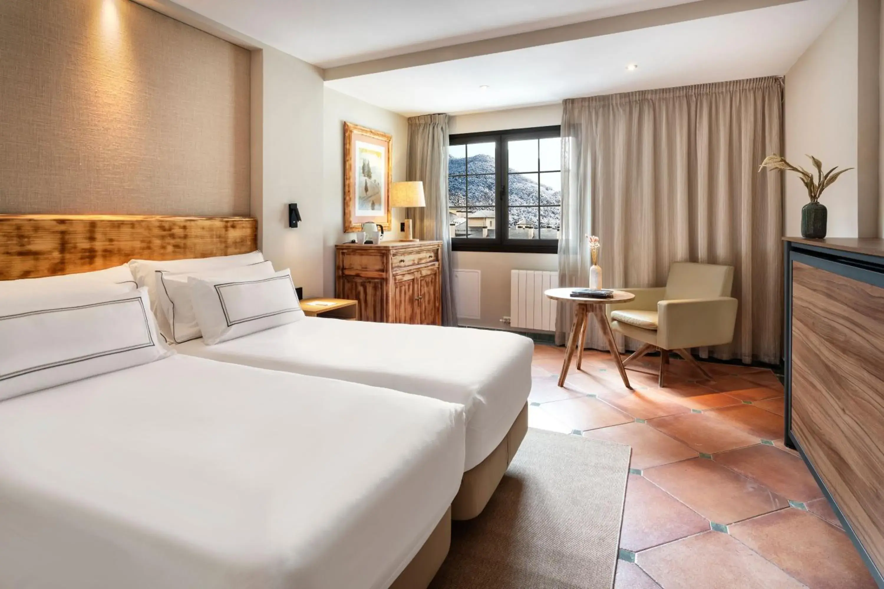 Bed in Meliá Sol y Nieve Bed in Meliá Sol y Nieve