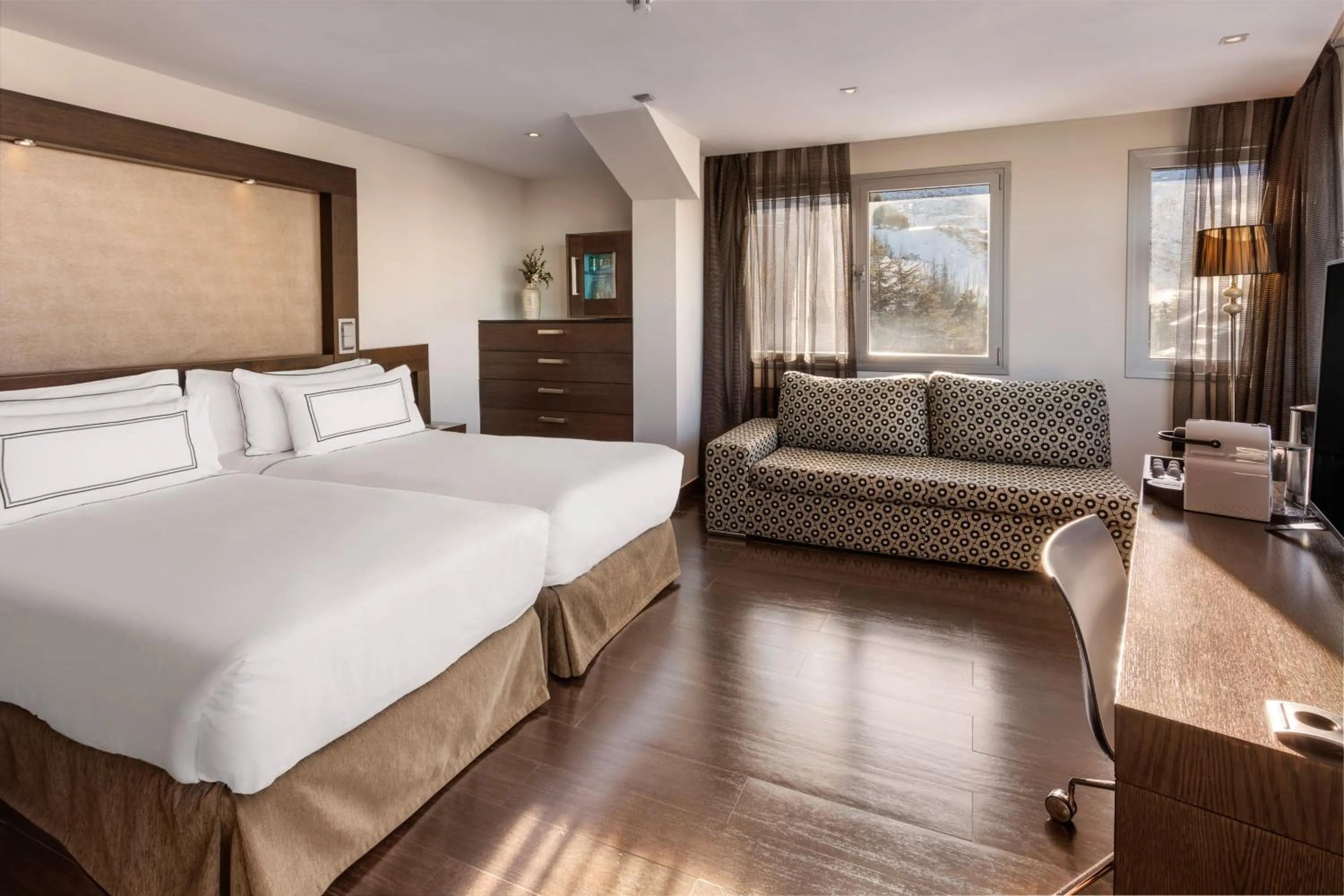 Bed in Meliá Sol y Nieve