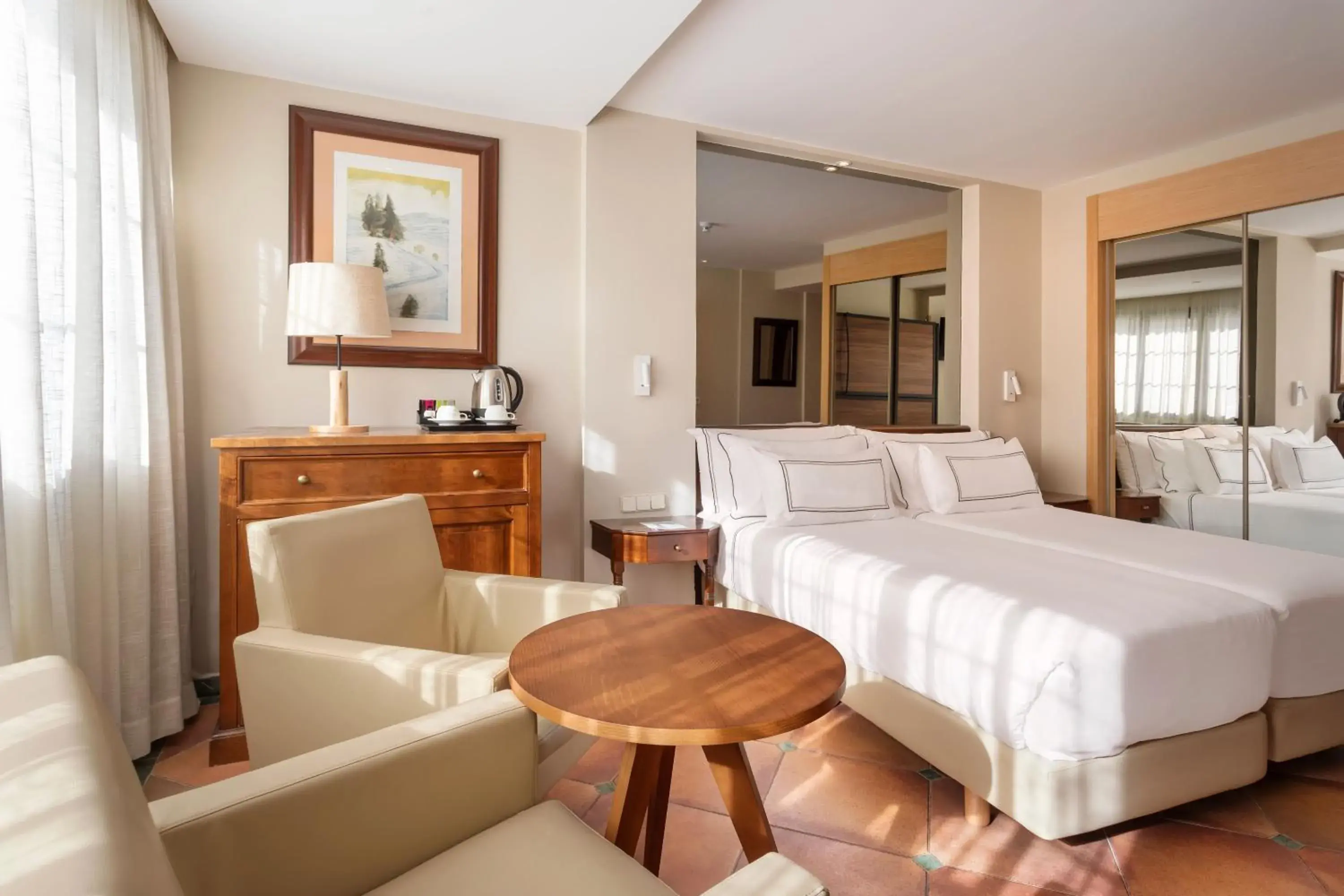 Bed in Meliá Sol y Nieve Bed in Meliá Sol y Nieve