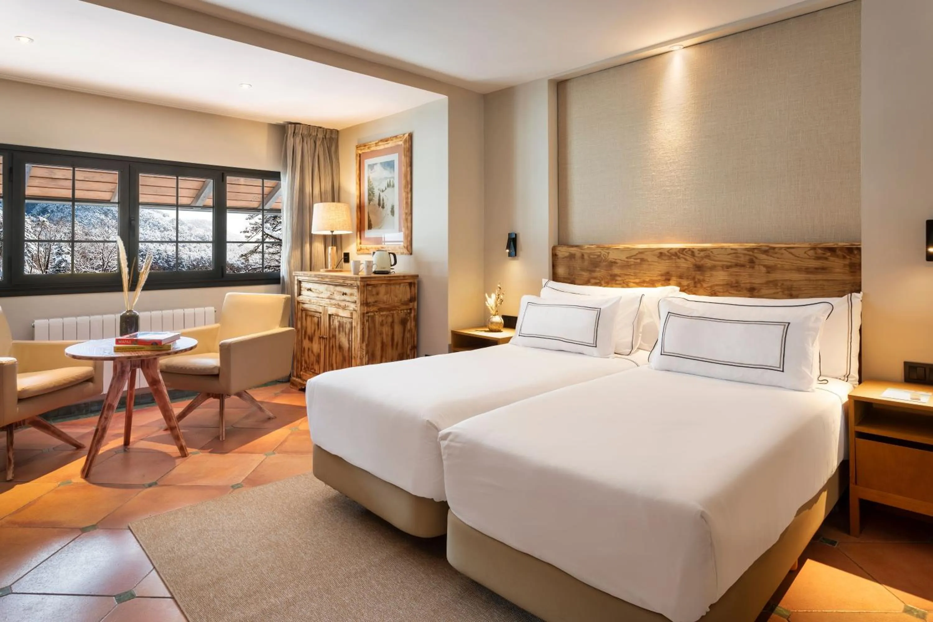 Bed in Meliá Sol y Nieve