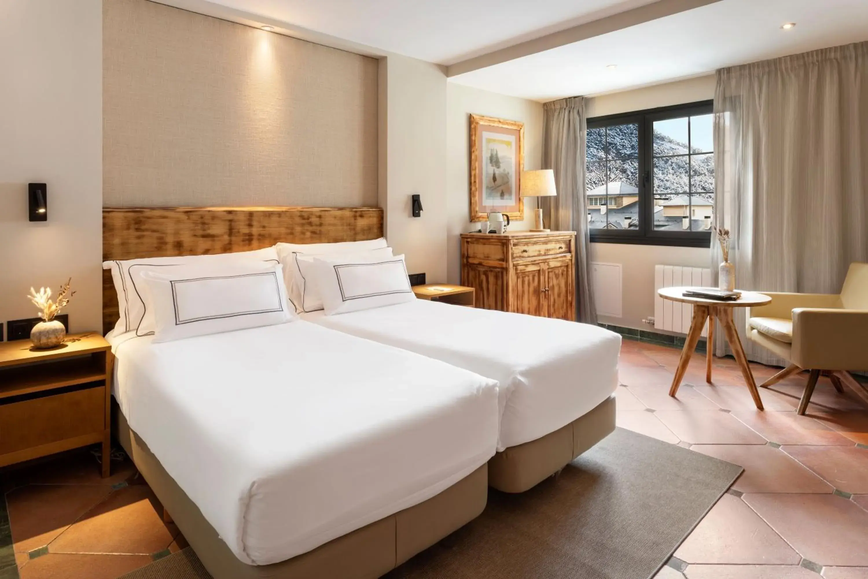 Bed in Meliá Sol y Nieve Bed in Meliá Sol y Nieve