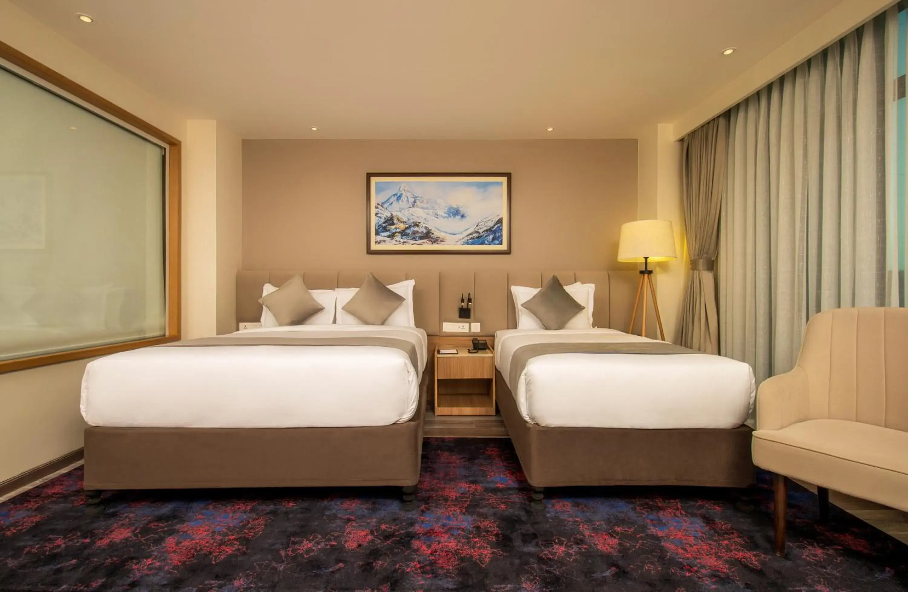 Bedroom, Bed in Best Western Plus Kathmandu Hotel Bedroom, Bed in Best Western Plus Kathmandu Hotel