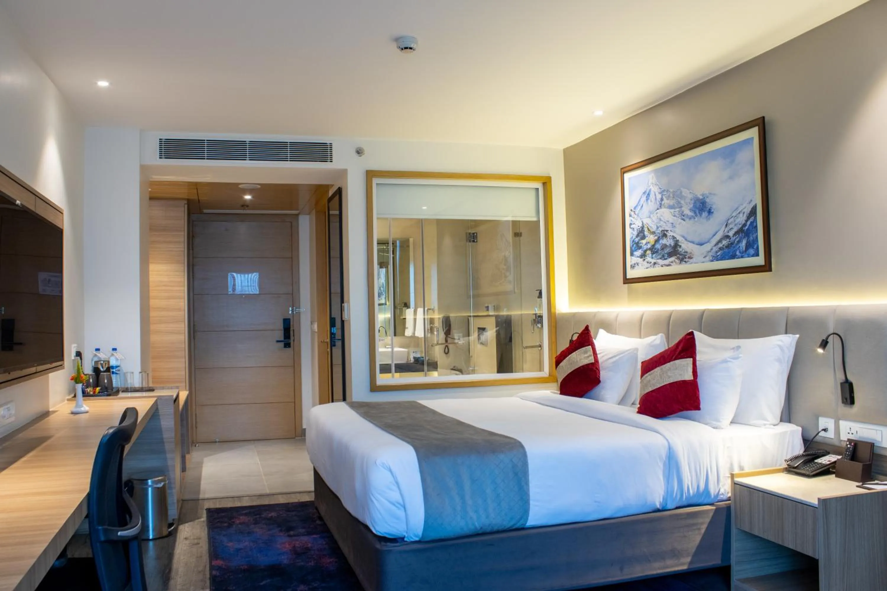 Bed in Best Western Plus Kathmandu Hotel