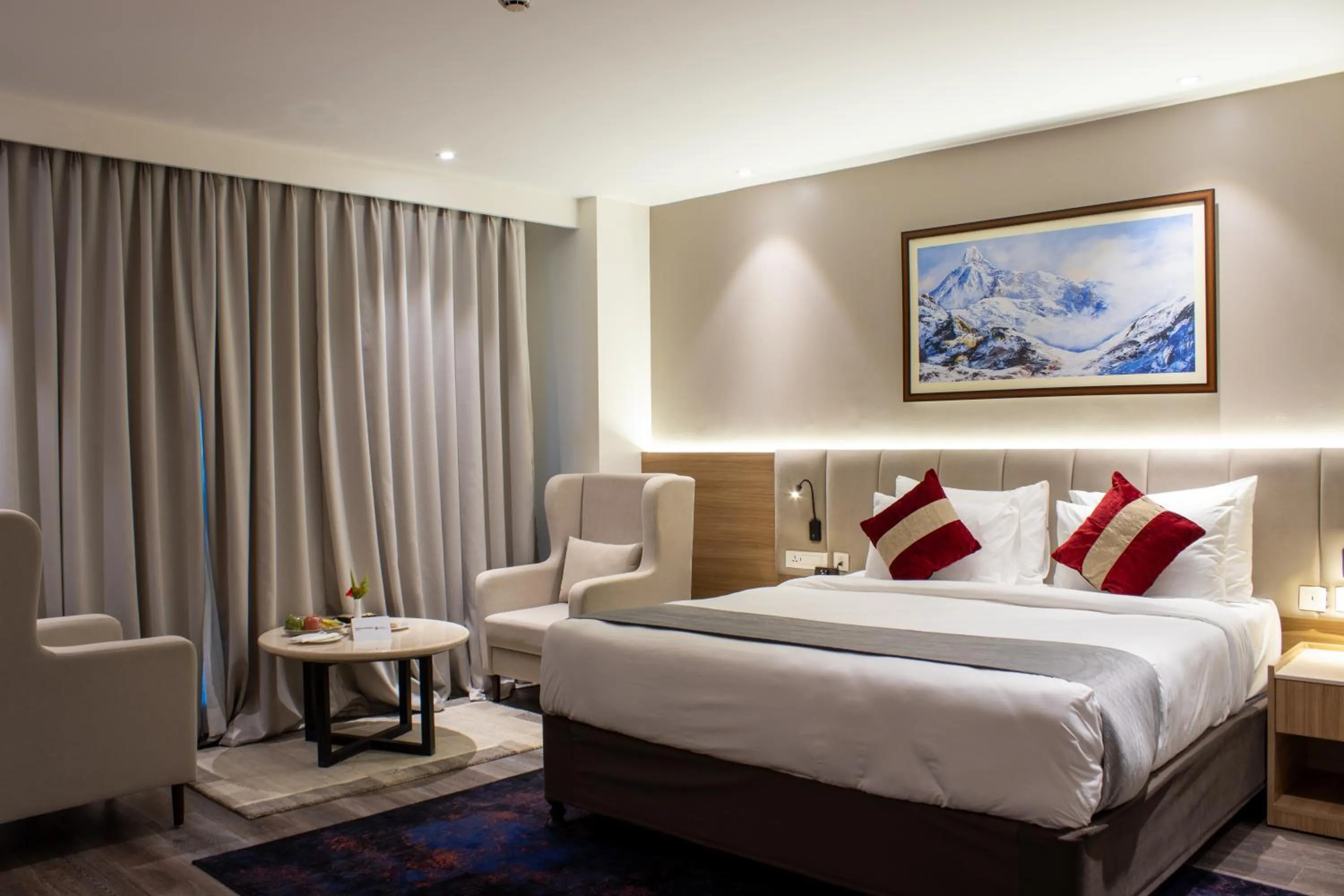 Bed in Best Western Plus Kathmandu Hotel