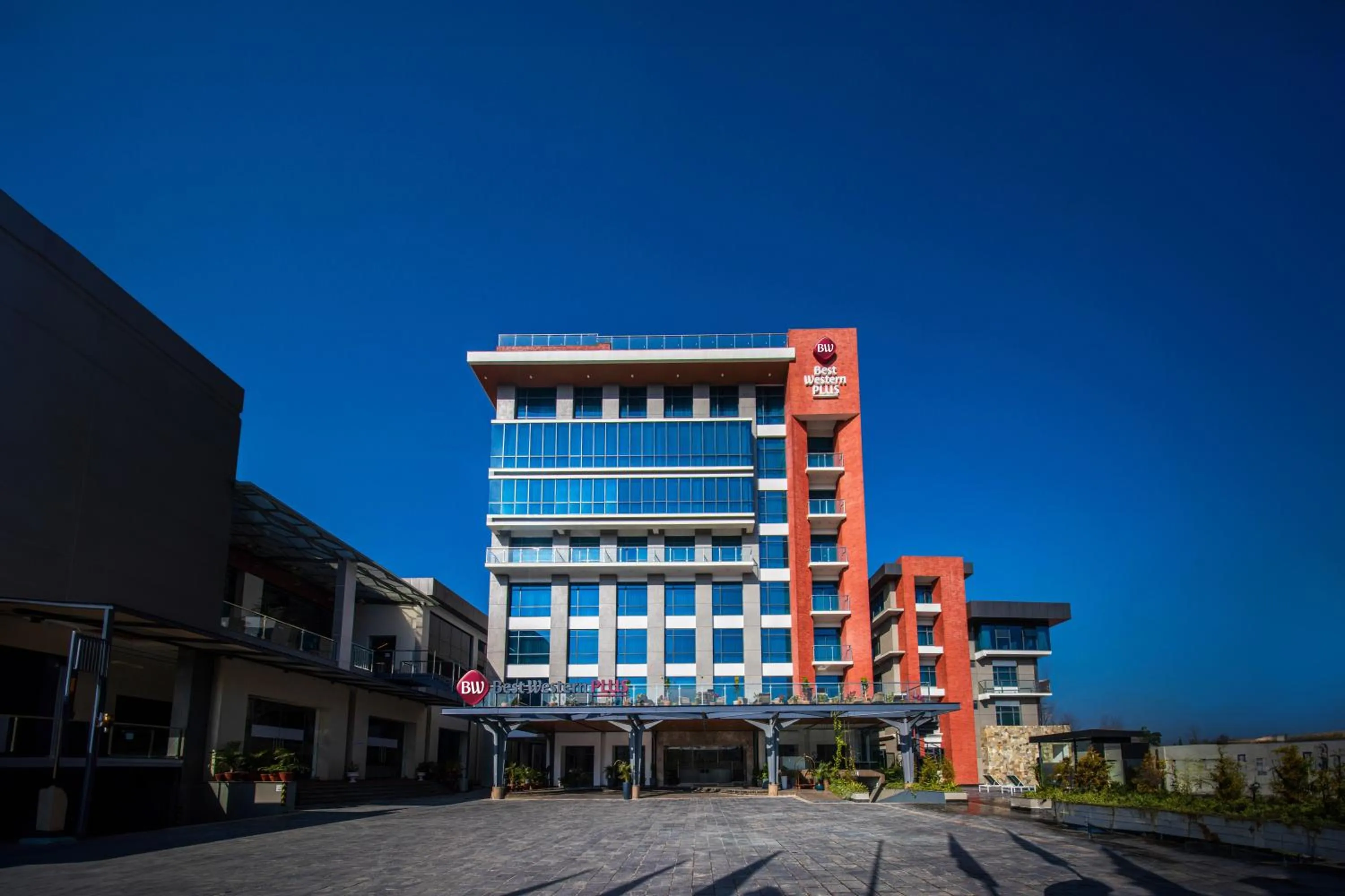 Property building in Best Western Plus Kathmandu Hotel