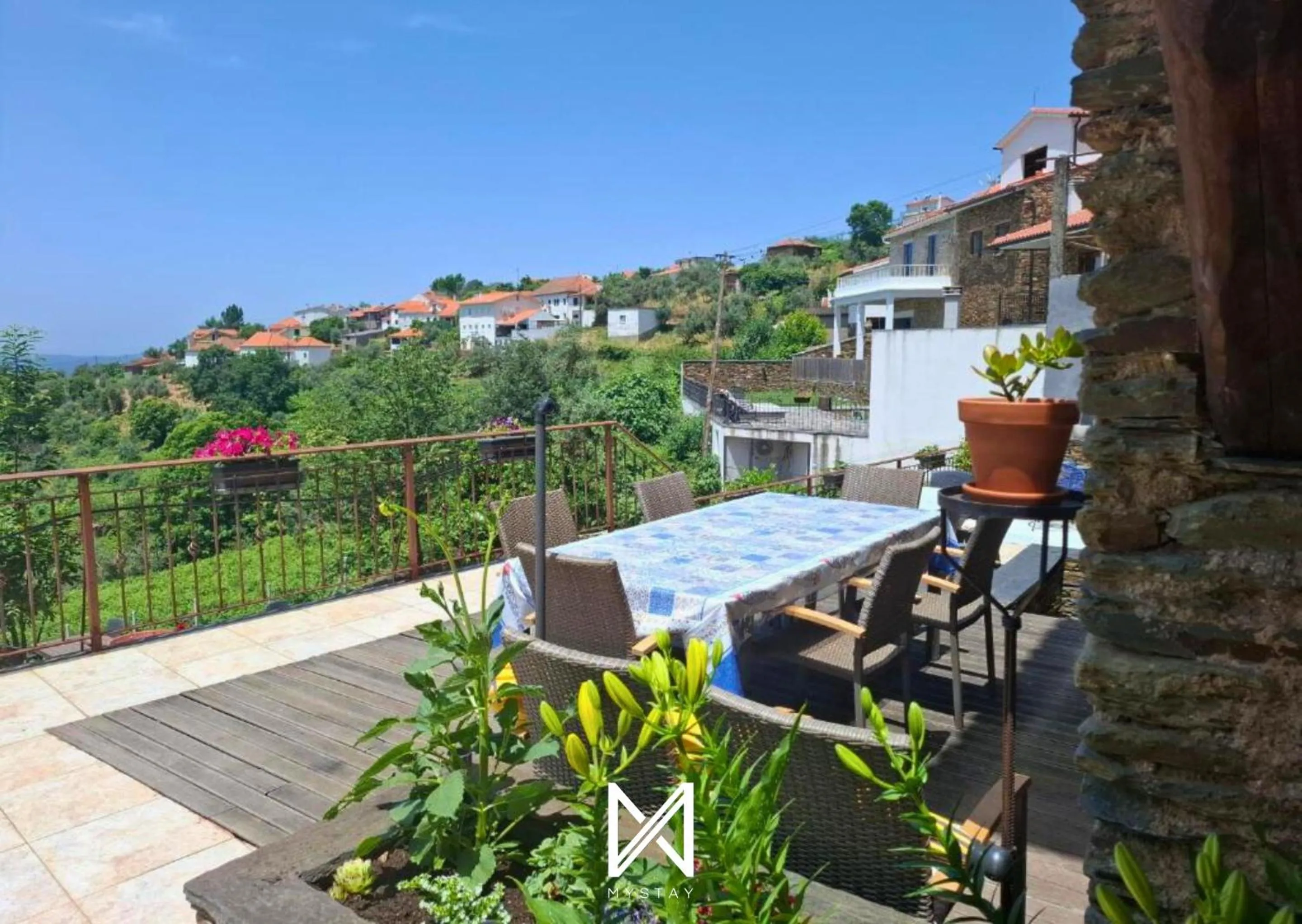 Balcony/Terrace in MyStay - Campus Natura