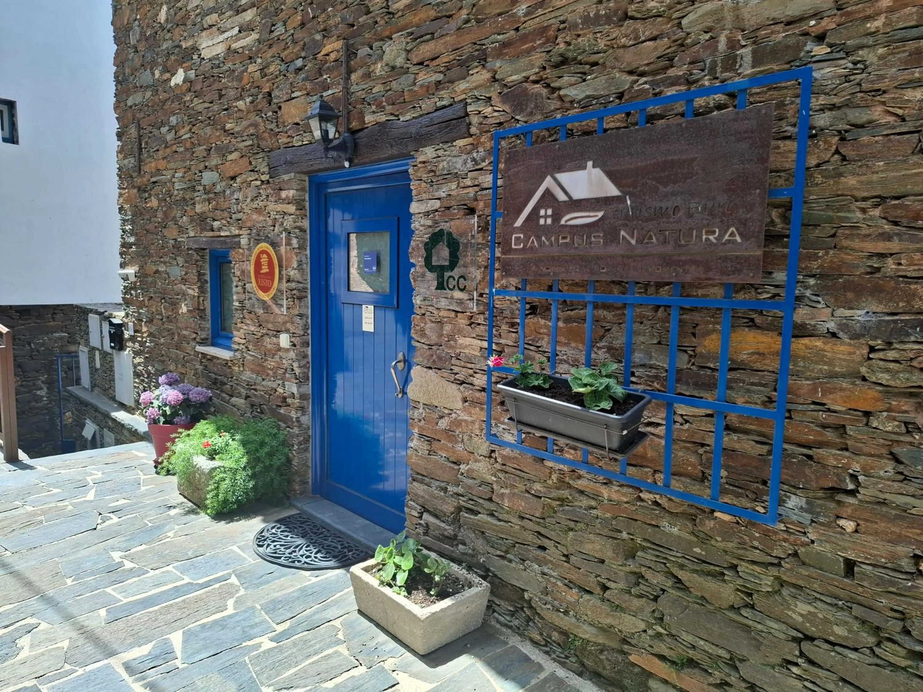 Facade/entrance in Campus Natura