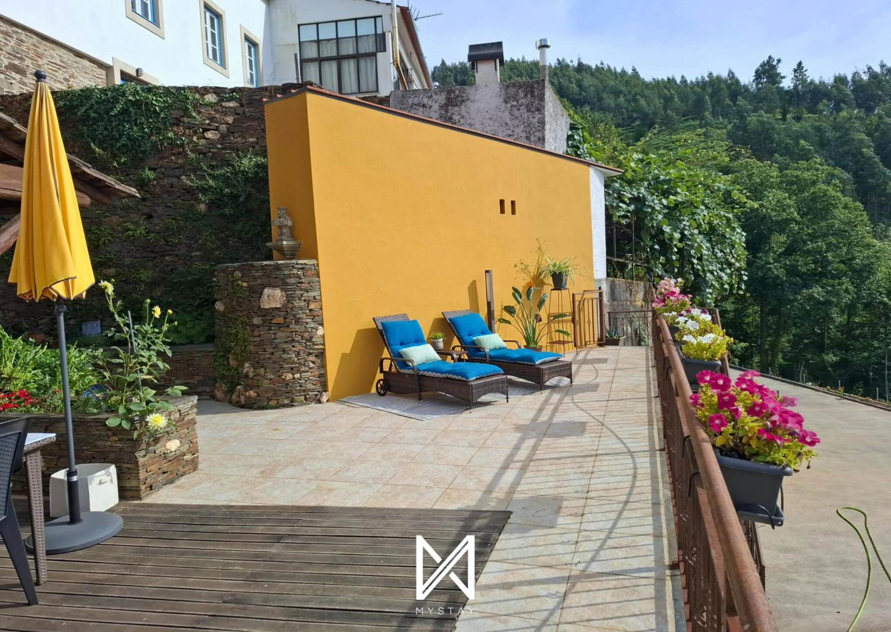 Balcony/Terrace in MyStay - Campus Natura