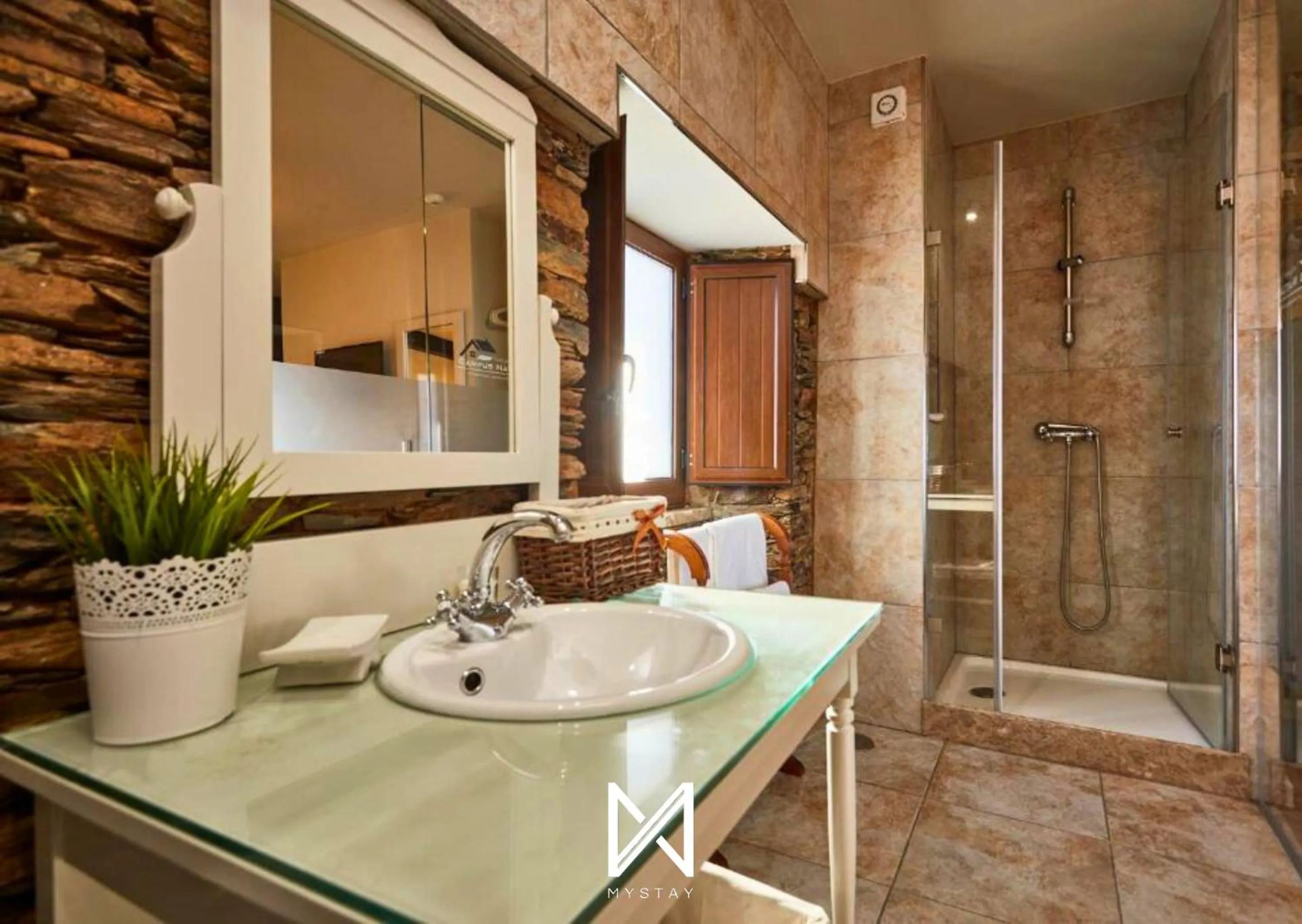 Shower in MyStay - Campus Natura