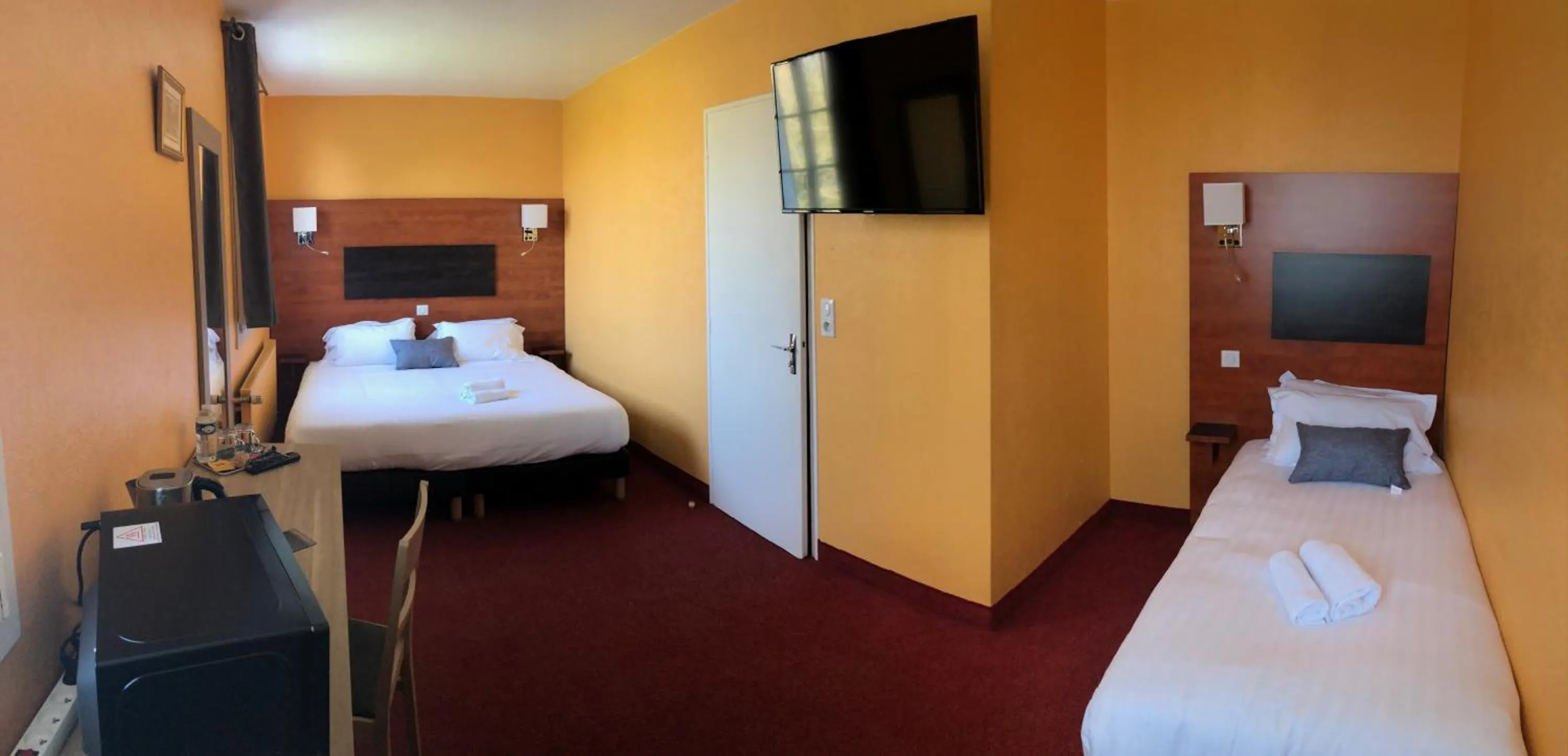 Bed in Hôtel Particulier LE MAS DES MARAIS