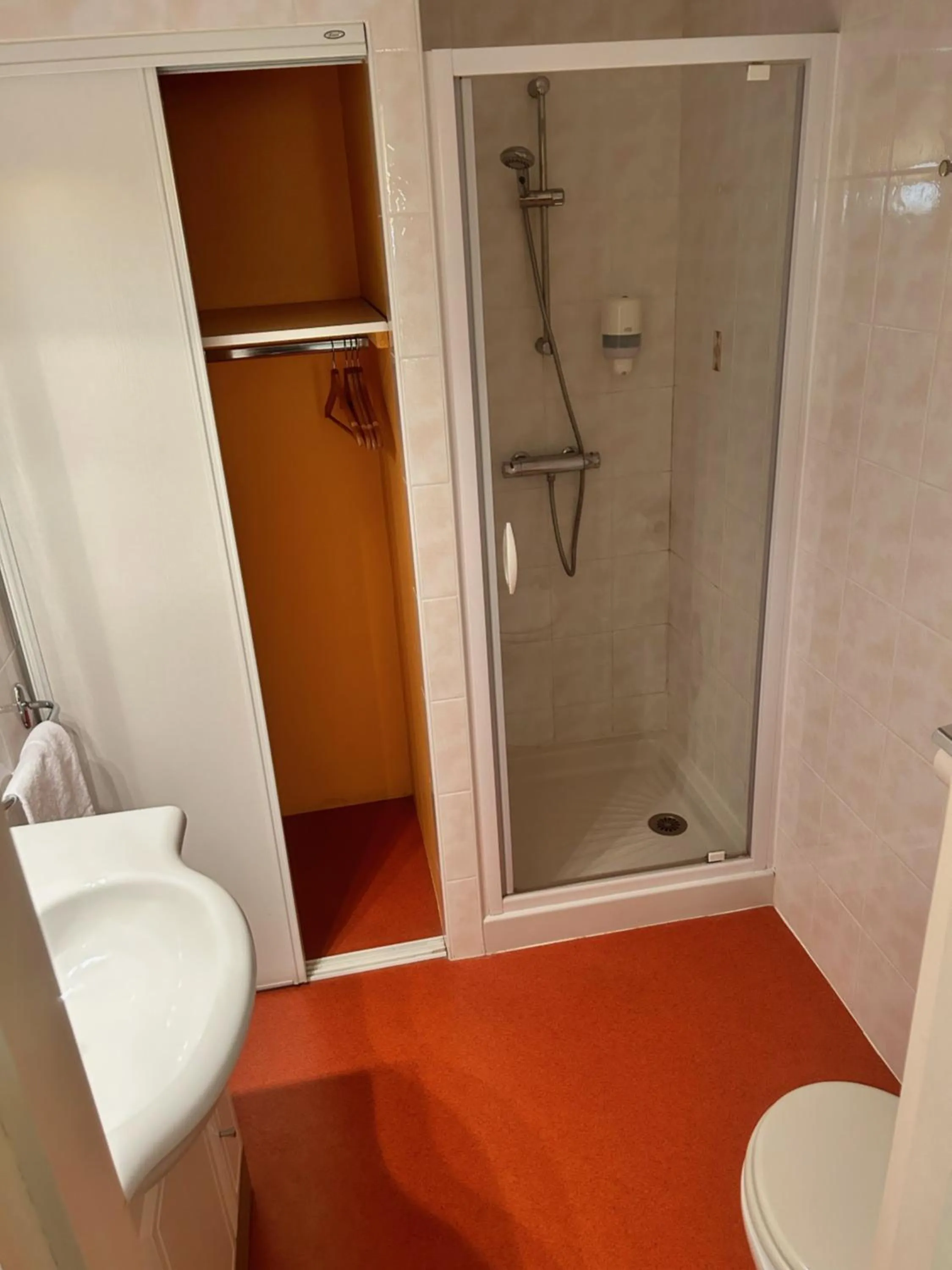 Shower in Hôtel Particulier LE MAS DES MARAIS