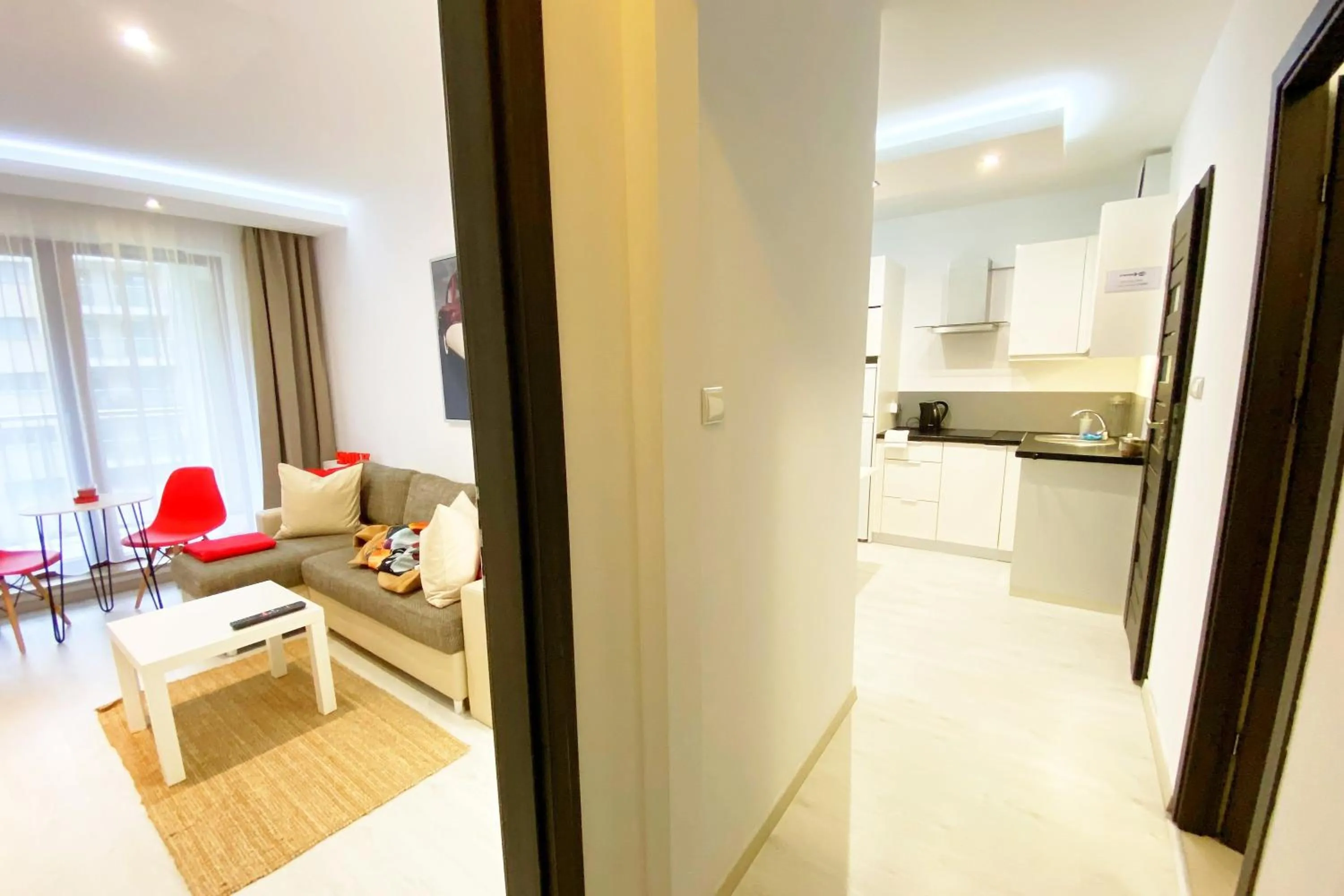 Kitchen or kitchenette in erApartments Oxygen Residence