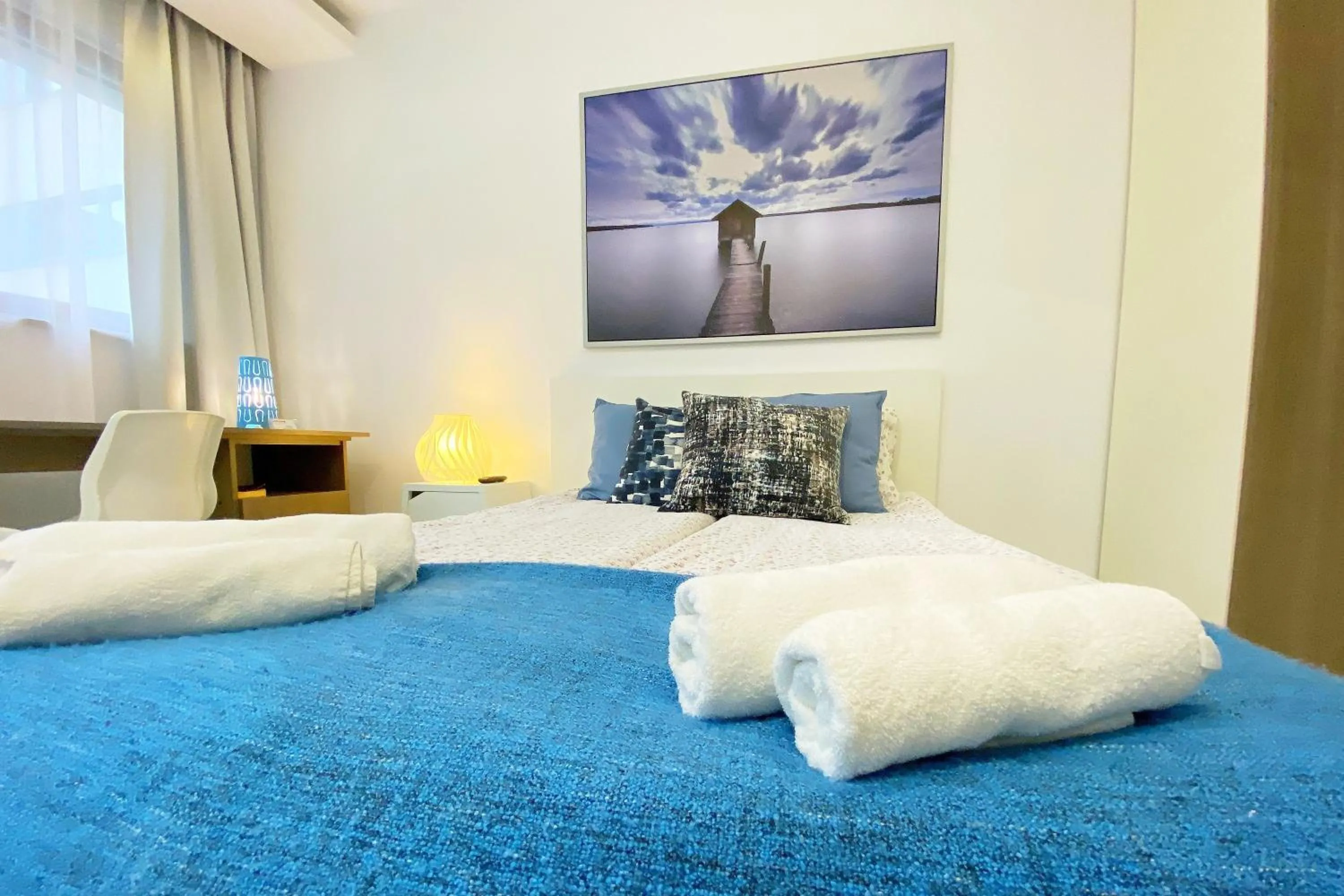 Bed in erApartments Oxygen Residence