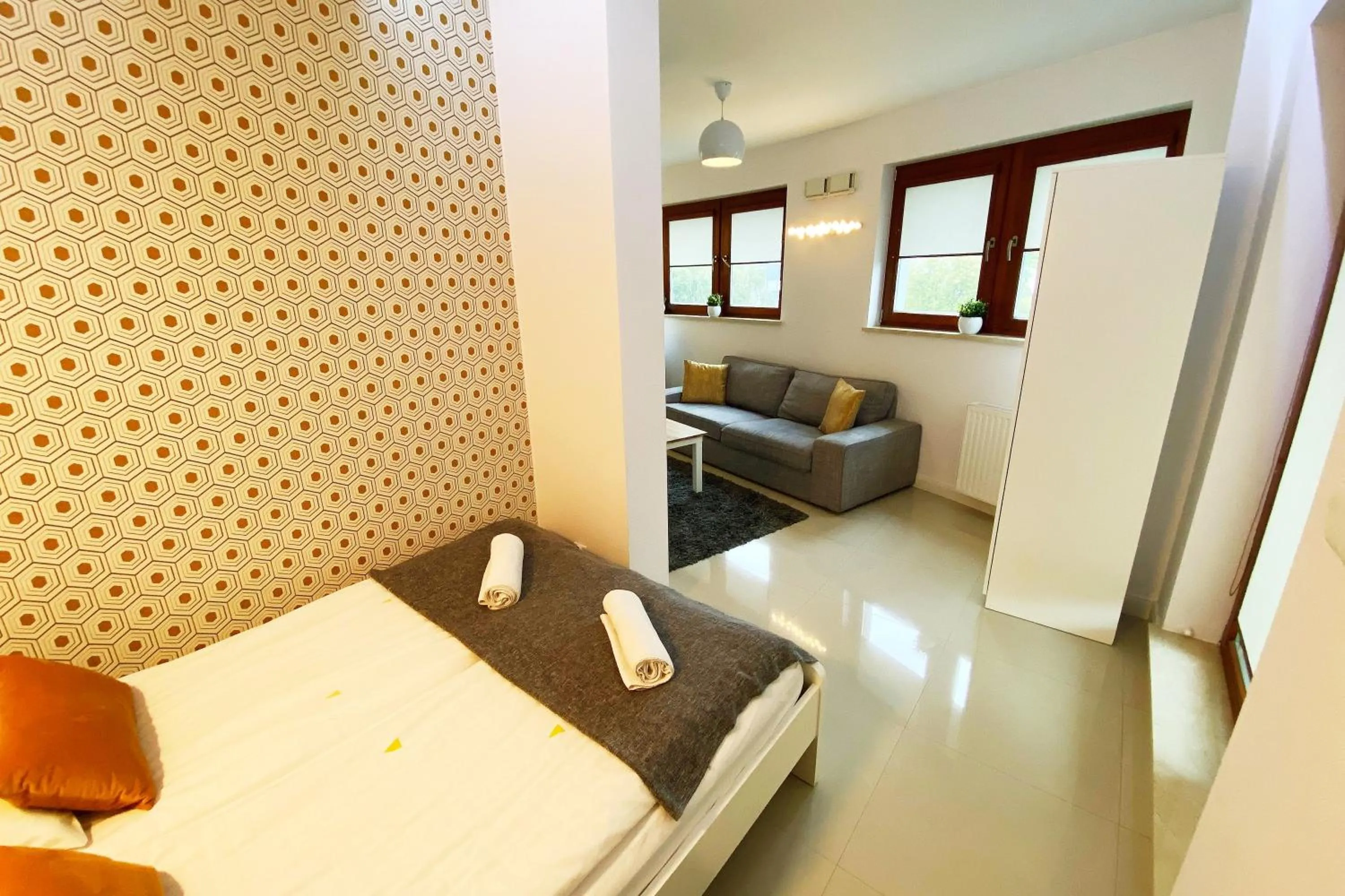 Bed in erApartments Oxygen Residence