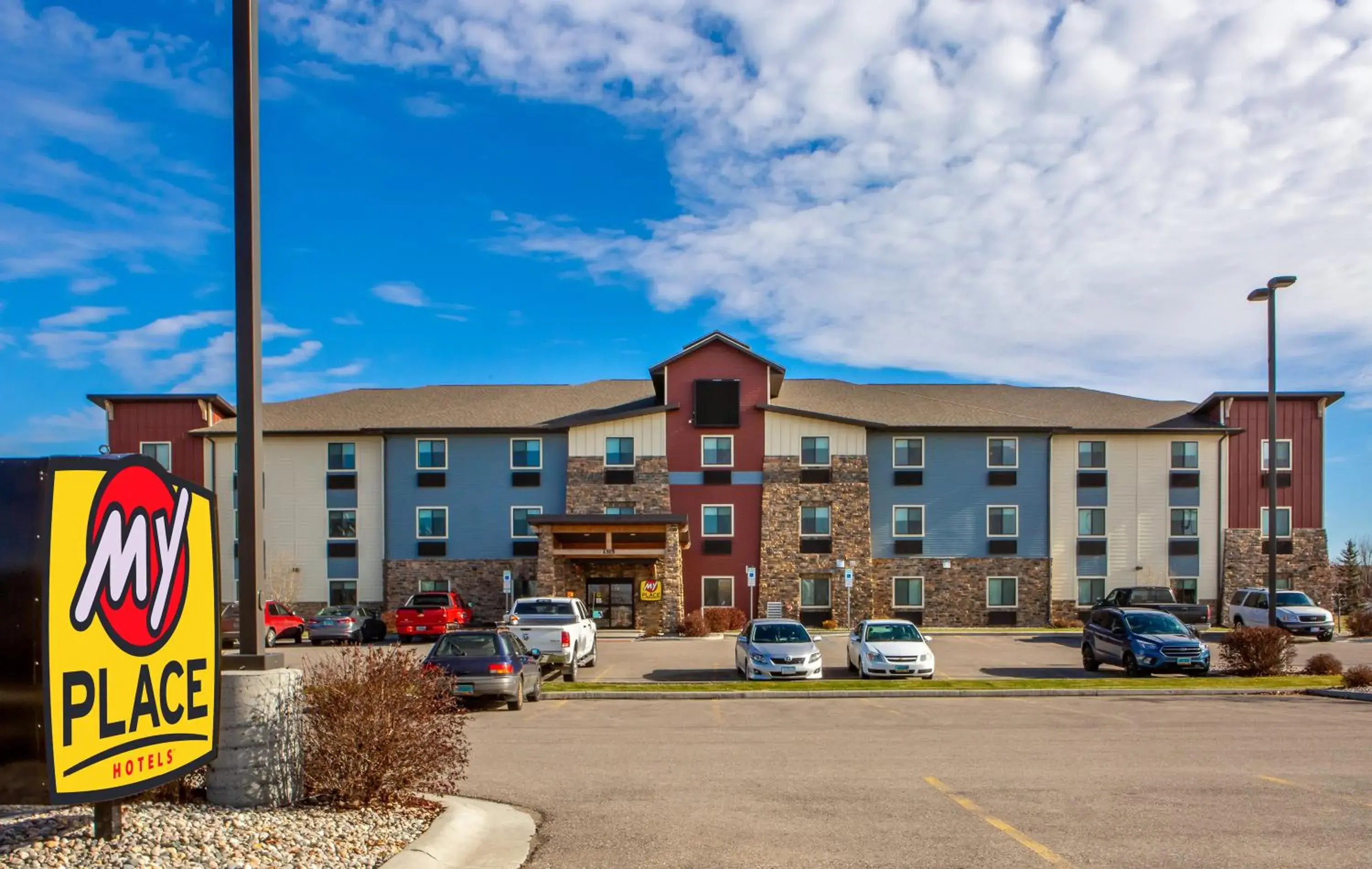 Property building in My Place Hotel-Grand Forks, ND Property building in My Place Hotel-Grand Forks, ND