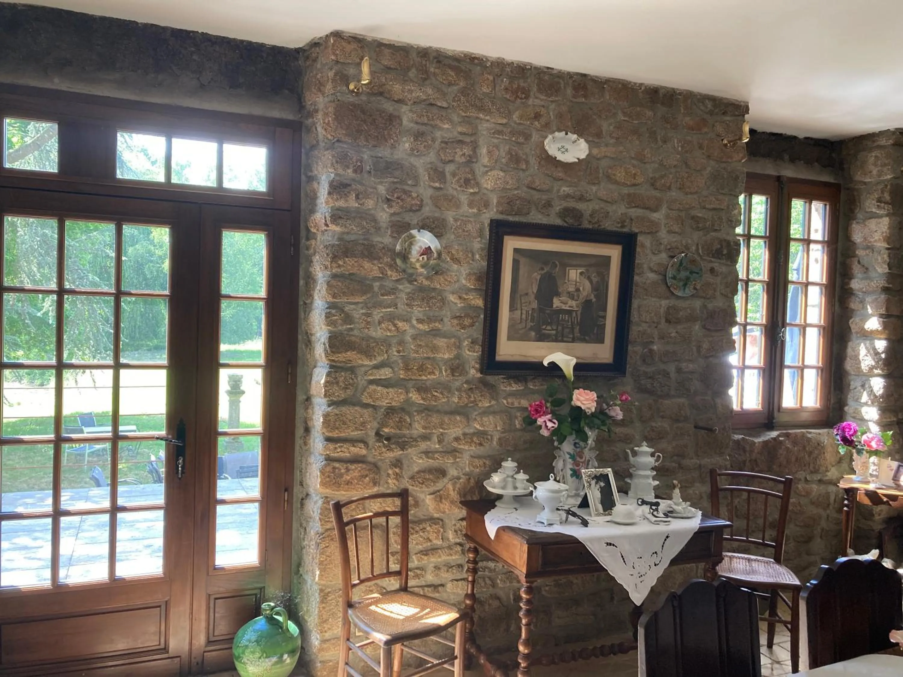 Living room in La Forge De La Coudraie