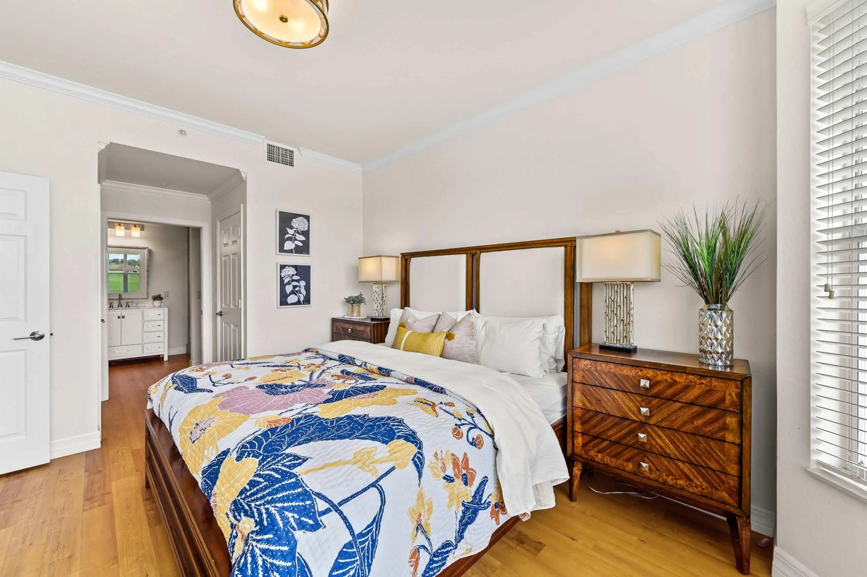 Bed in Catina Golf Condo at the Lely Resort