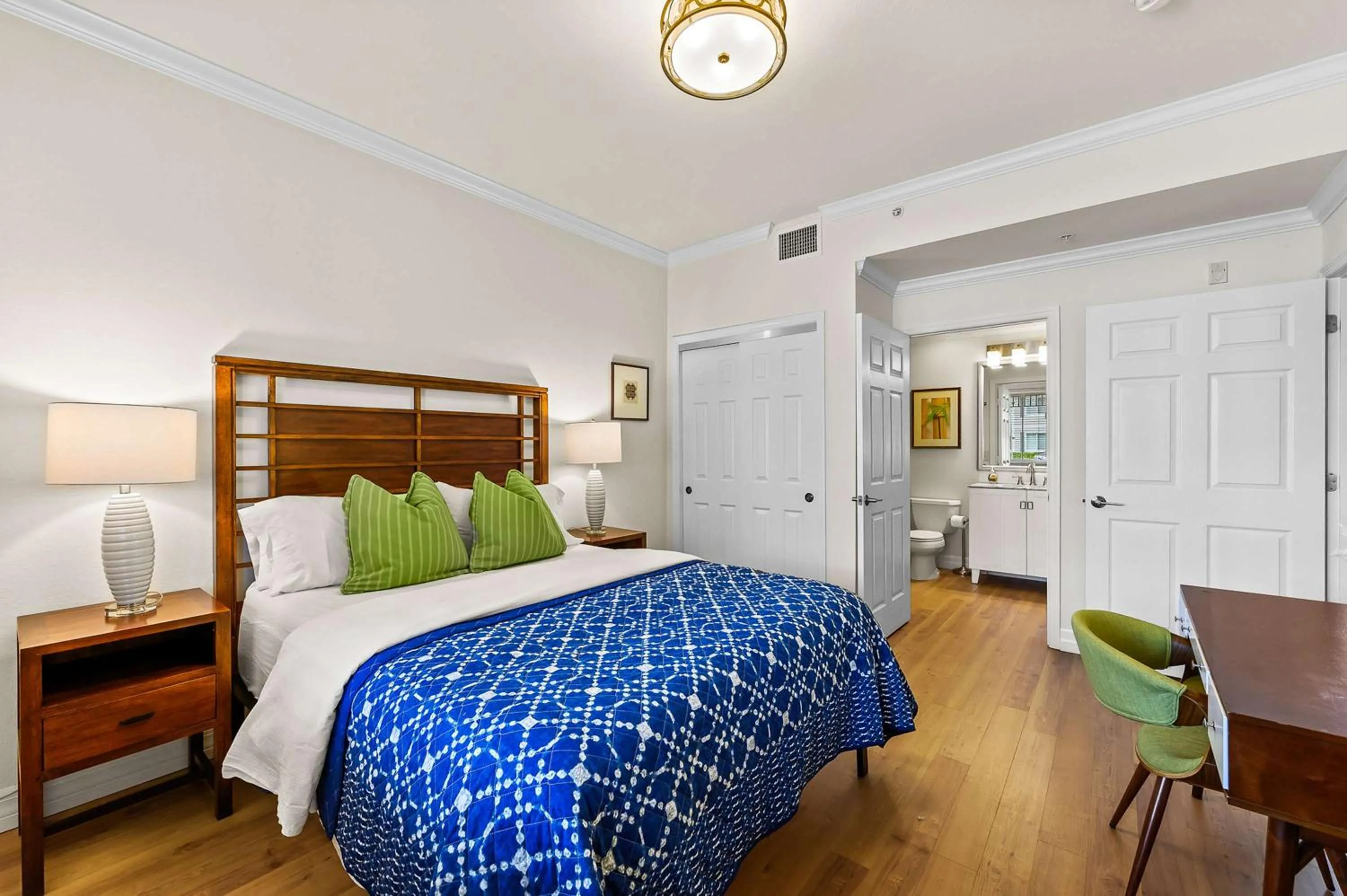 Bed in Catina Golf Condo at the Lely Resort