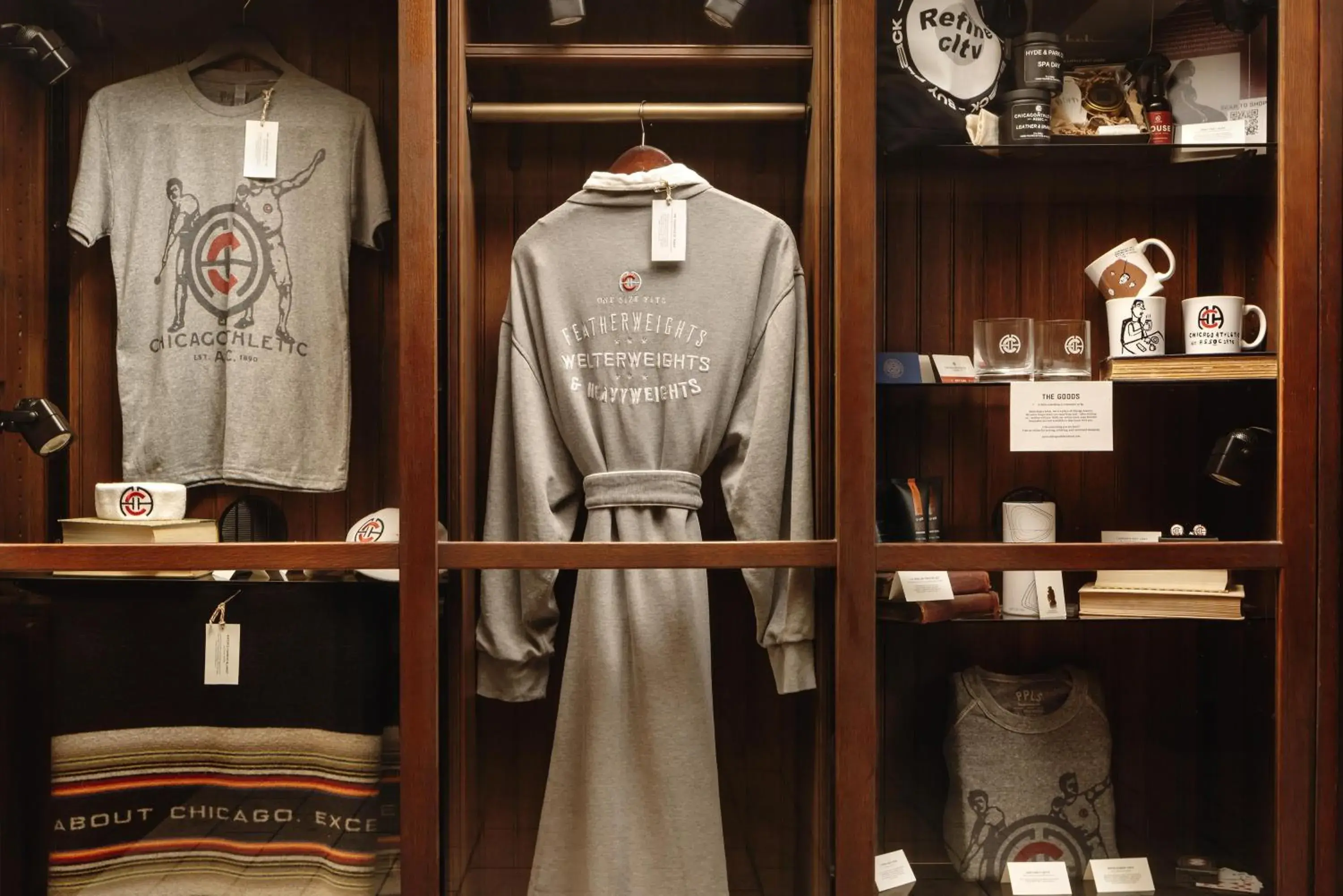 Lobby or reception in Chicago Athletic Association, part of Hyatt Lobby or reception in Chicago Athletic Association, part of Hyatt