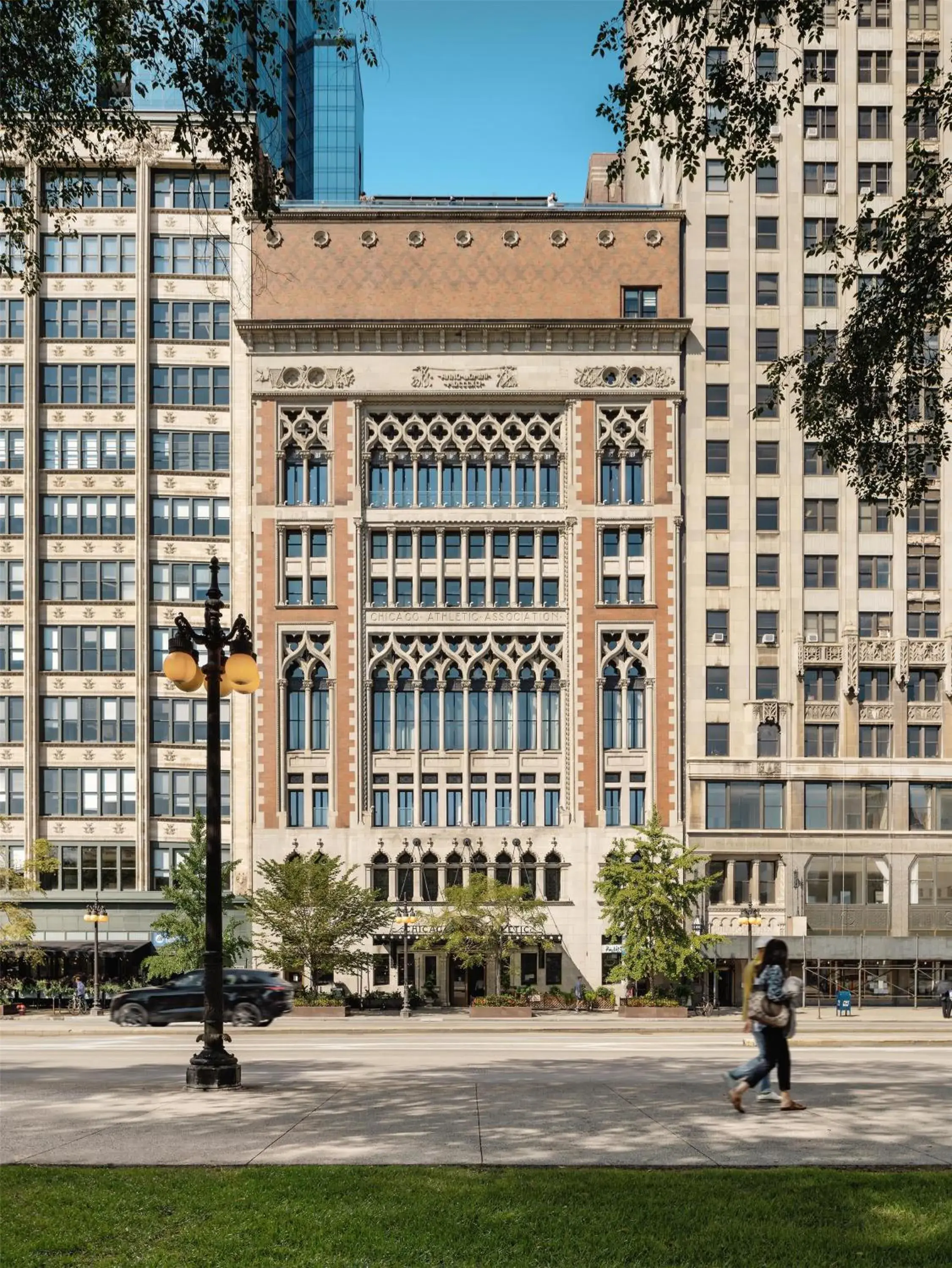 Property building in Chicago Athletic Association, part of Hyatt Property building in Chicago Athletic Association, part of Hyatt