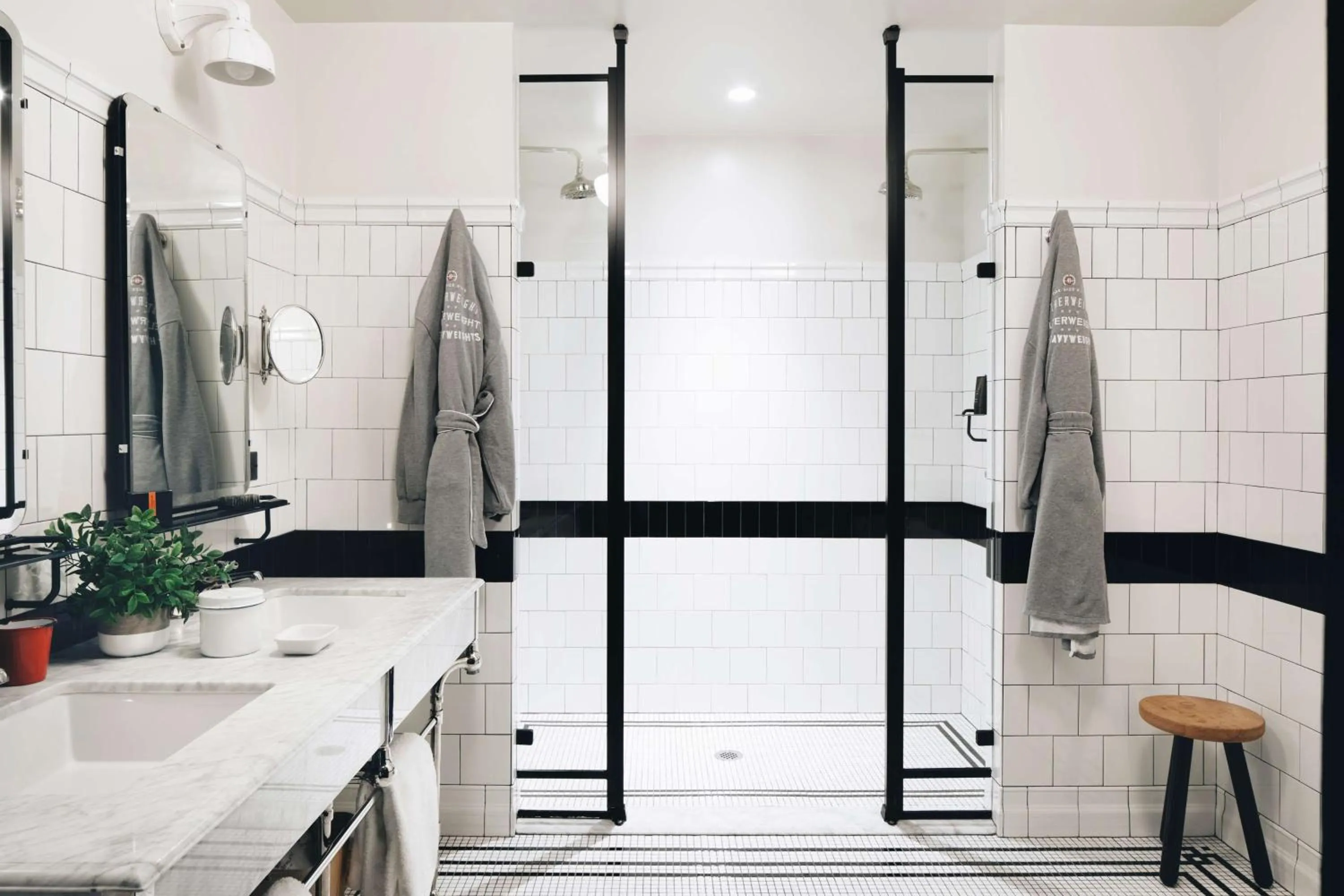 Bathroom in Chicago Athletic Association, part of Hyatt