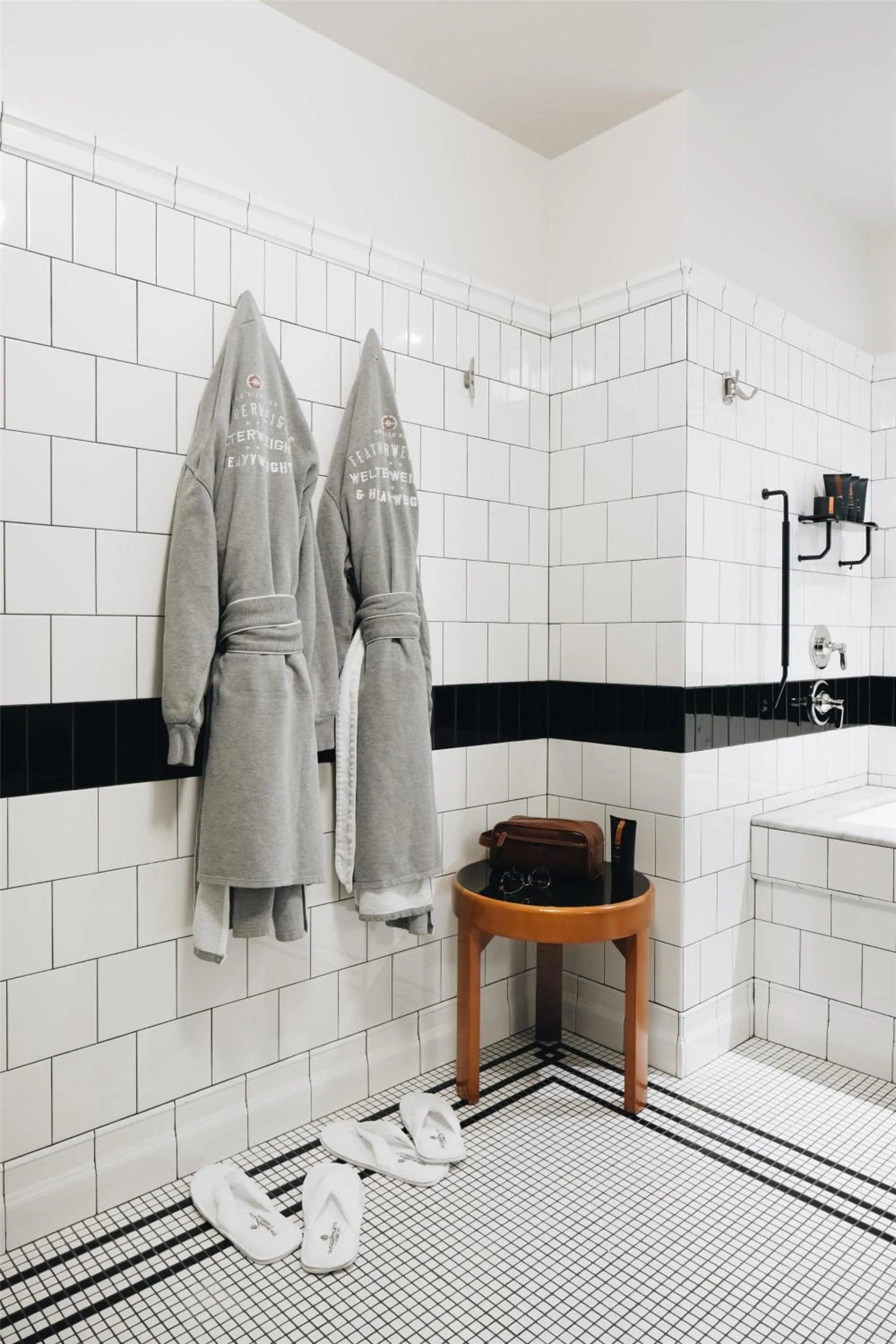 Bathroom in Chicago Athletic Association, part of Hyatt