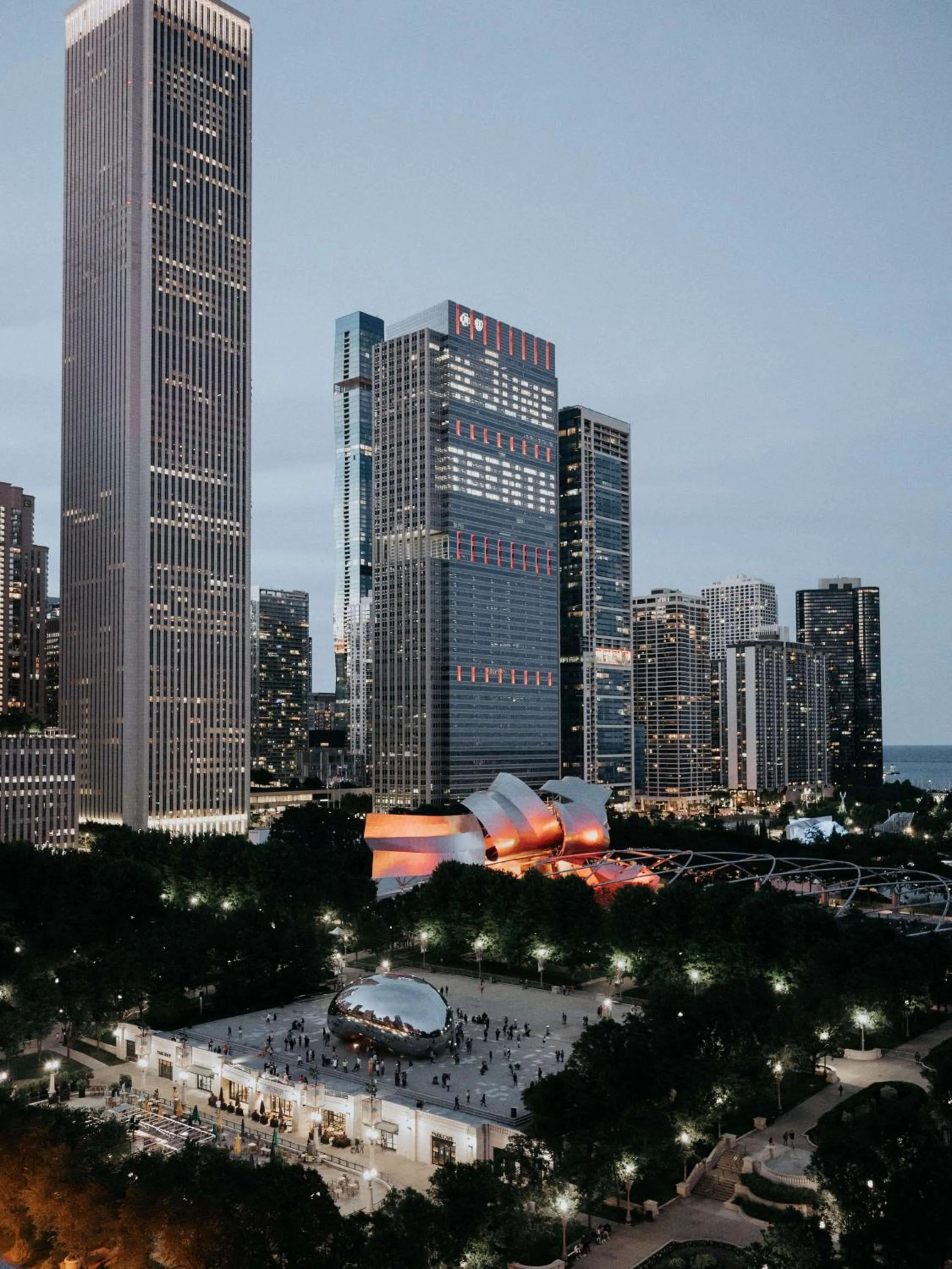Location in Chicago Athletic Association, part of Hyatt