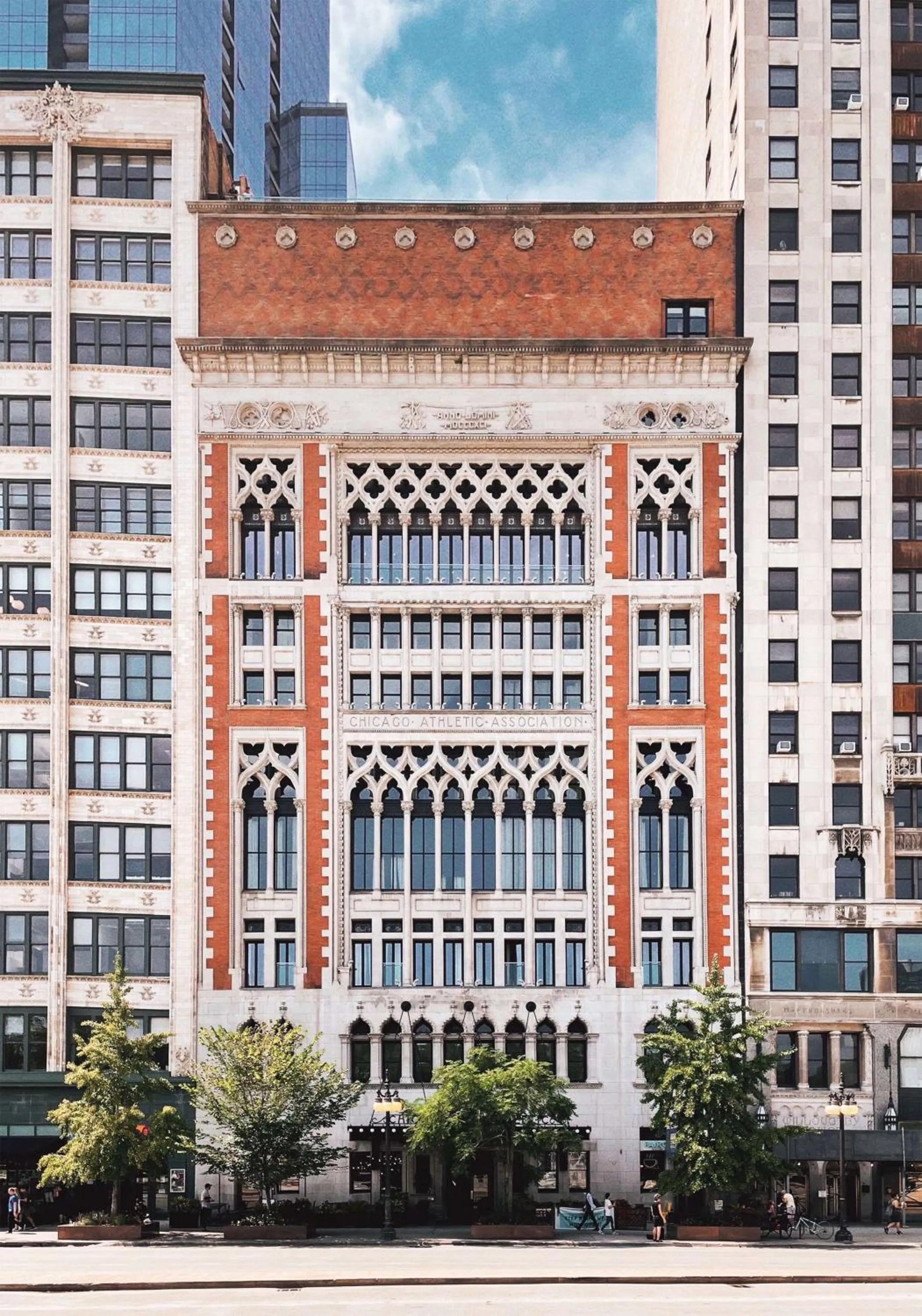 Property building in Chicago Athletic Association, part of Hyatt