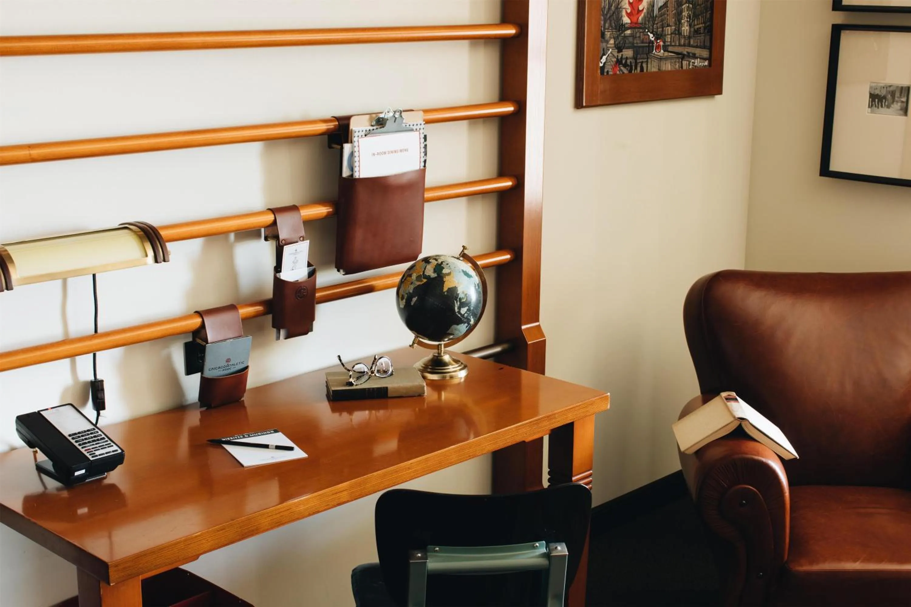 Bedroom in Chicago Athletic Association, part of Hyatt