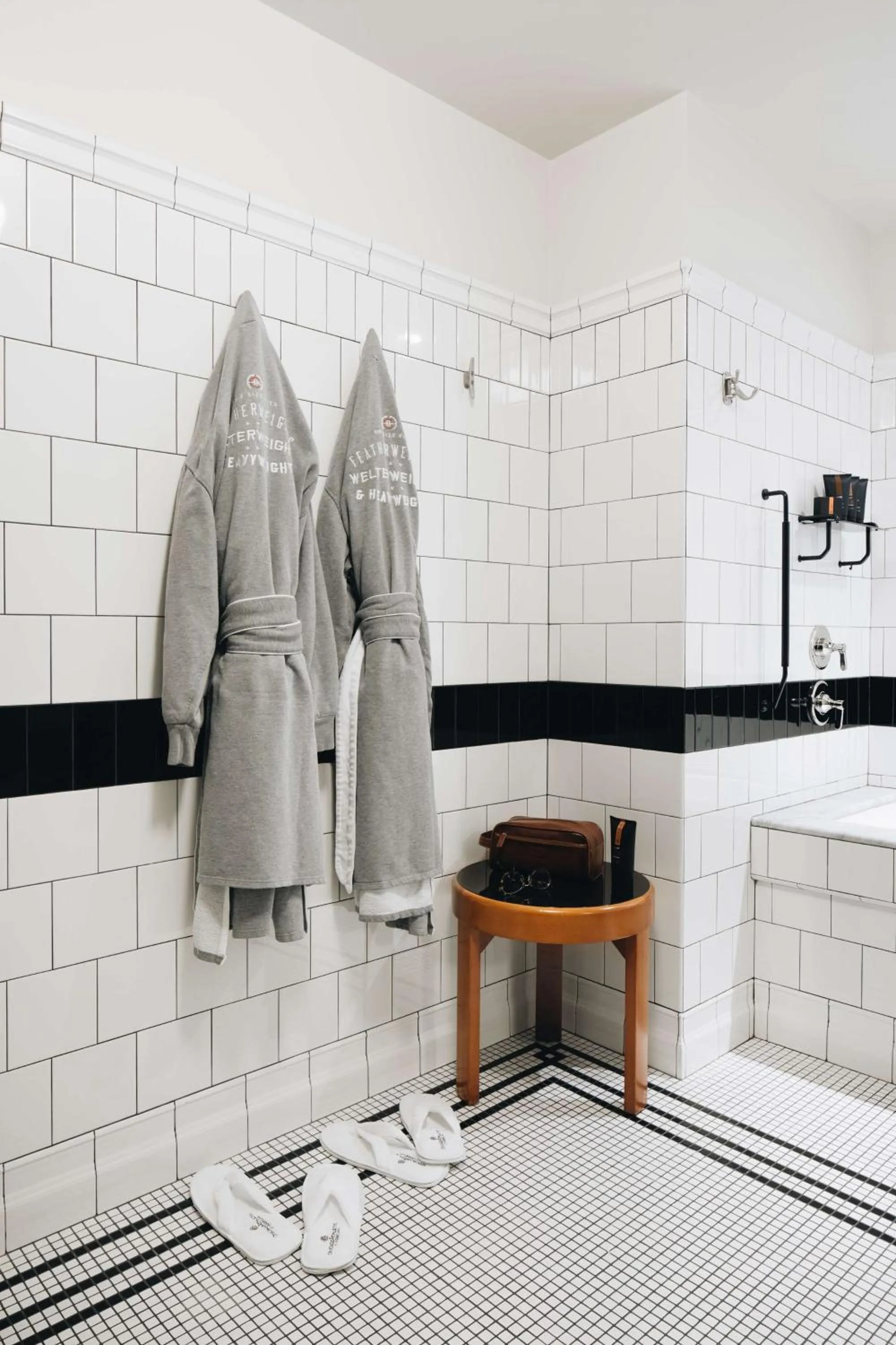 Bathroom in Chicago Athletic Association, part of Hyatt