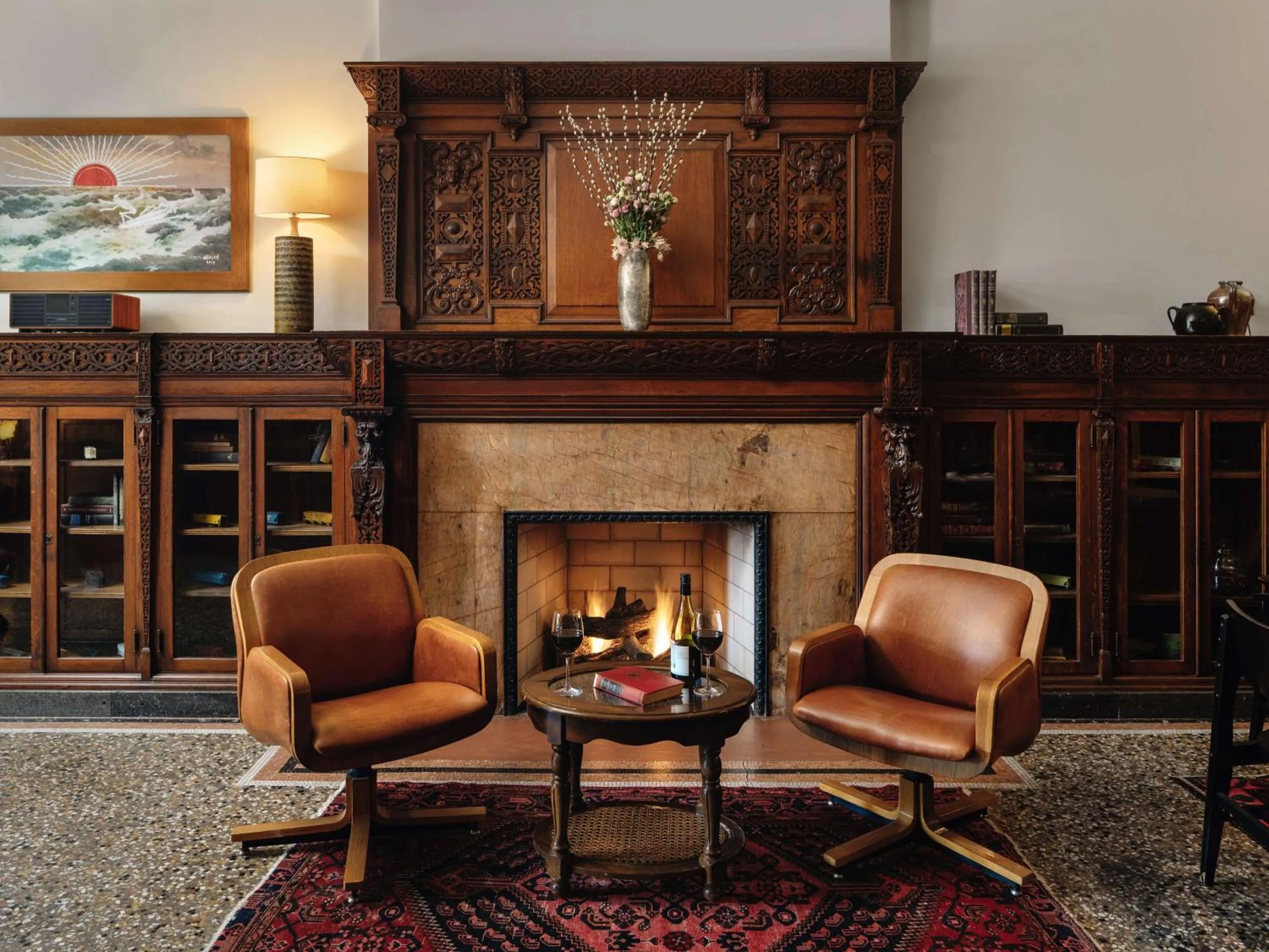 Photo of the whole room in Chicago Athletic Association, part of Hyatt