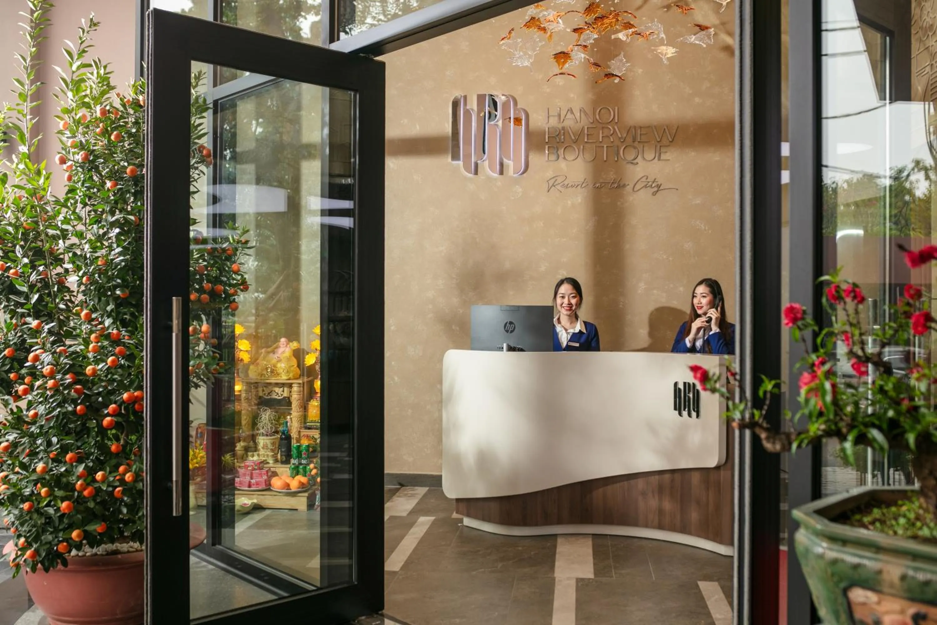 Staff in Hanoi Riverview Boutique Hotel & Apartment