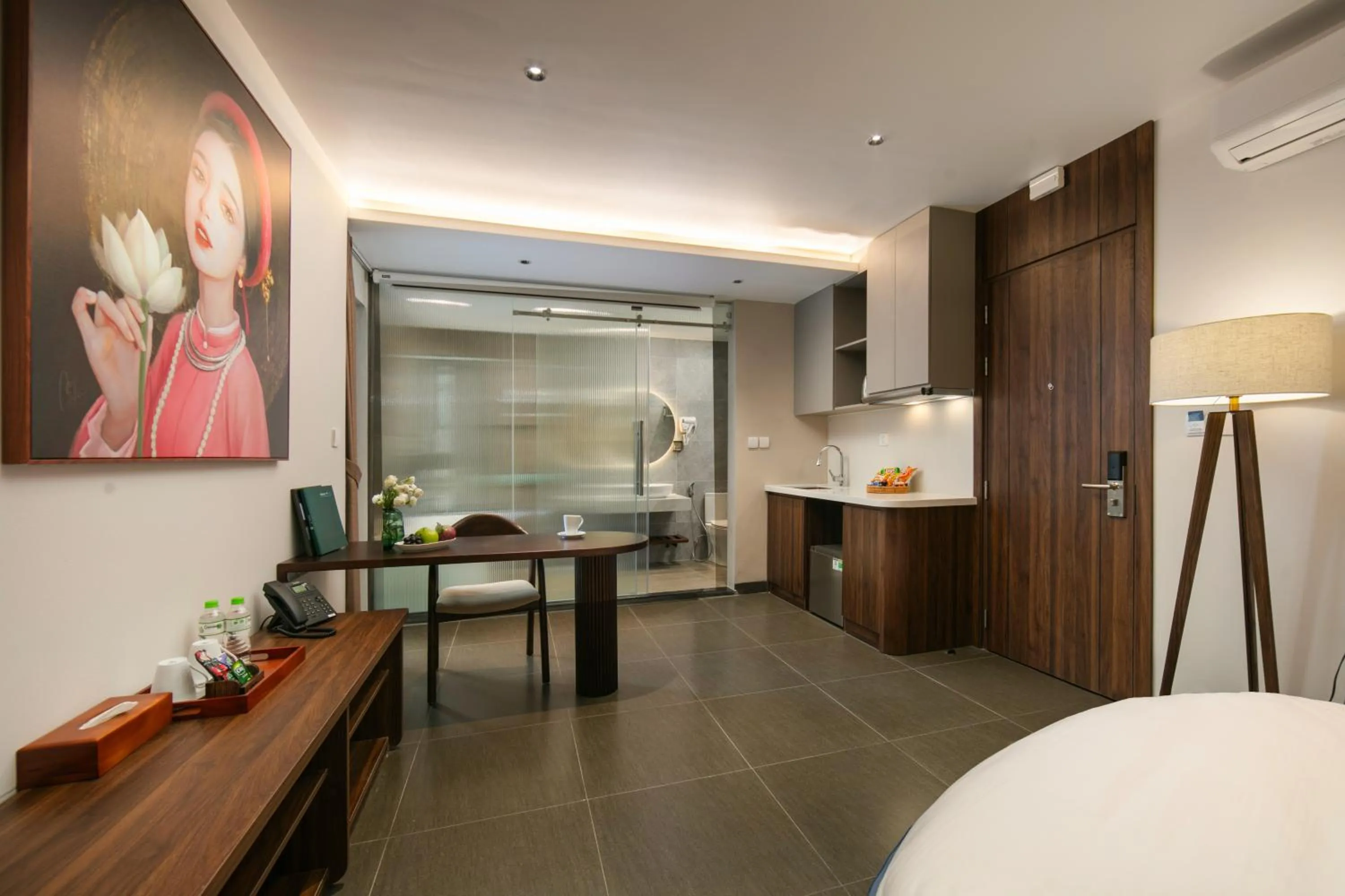 Photo of the whole room in Hanoi Riverview Boutique Hotel & Apartment