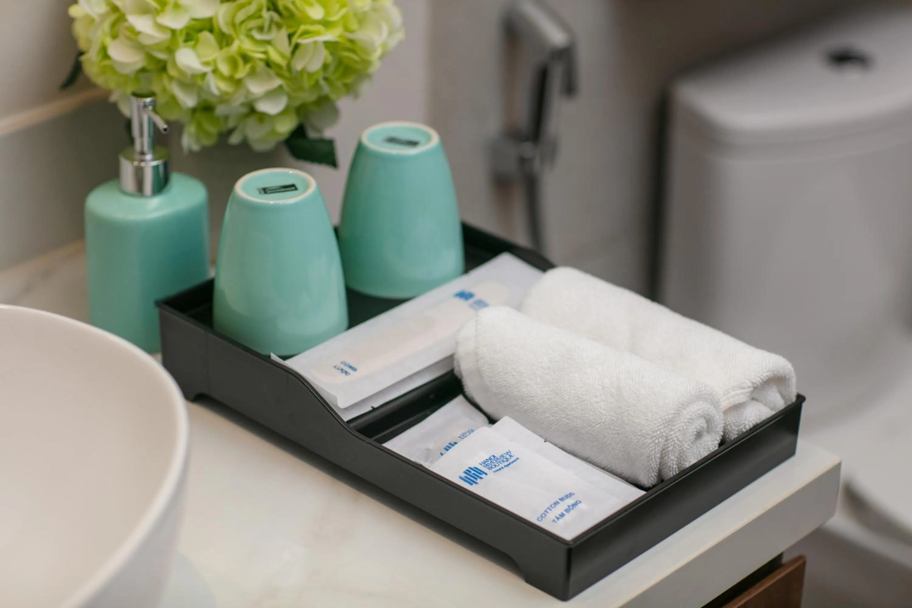 Bathroom in Hanoi Riverview Boutique Hotel & Apartment