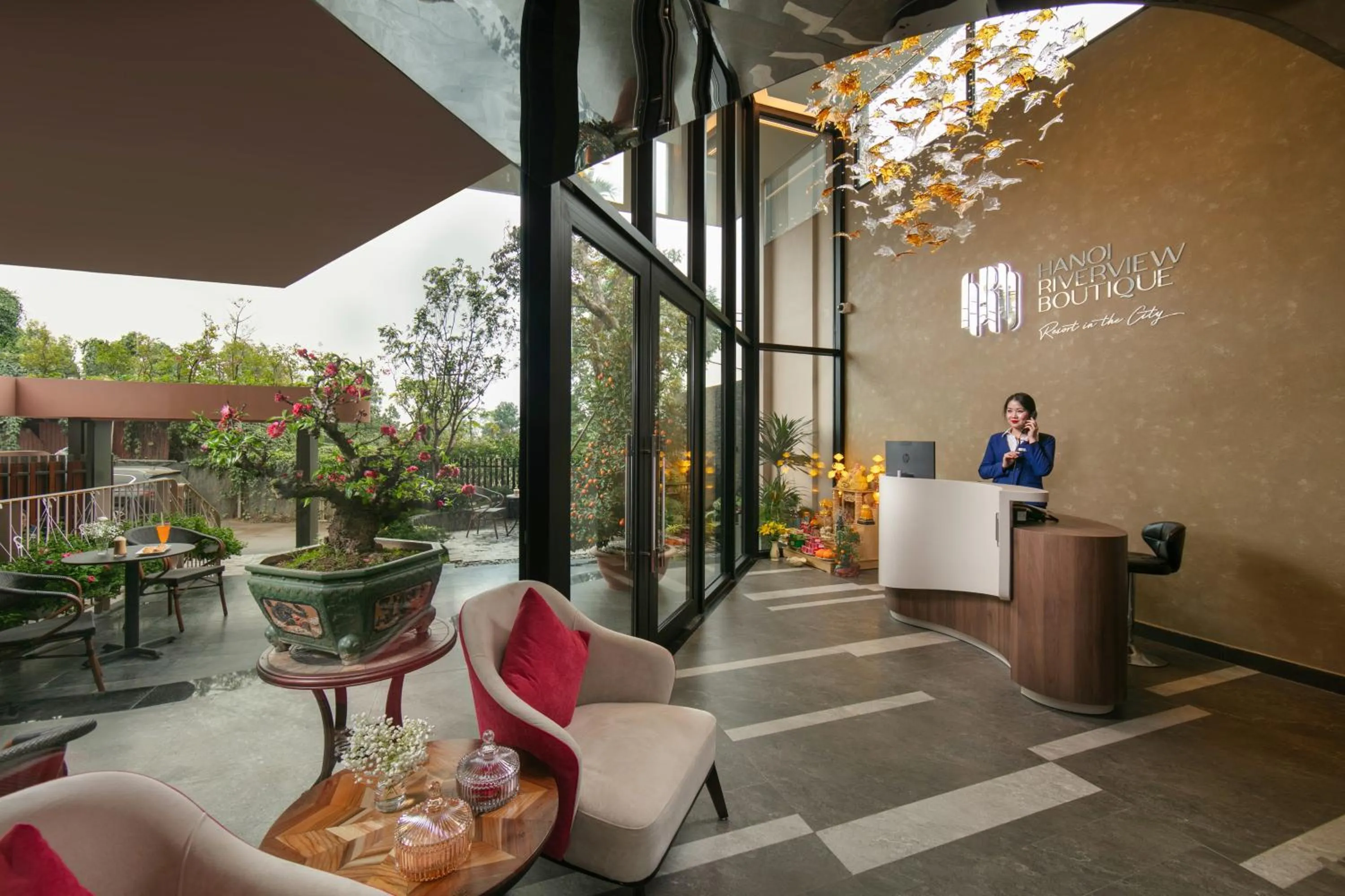 Staff in Hanoi Riverview Boutique Hotel & Apartment