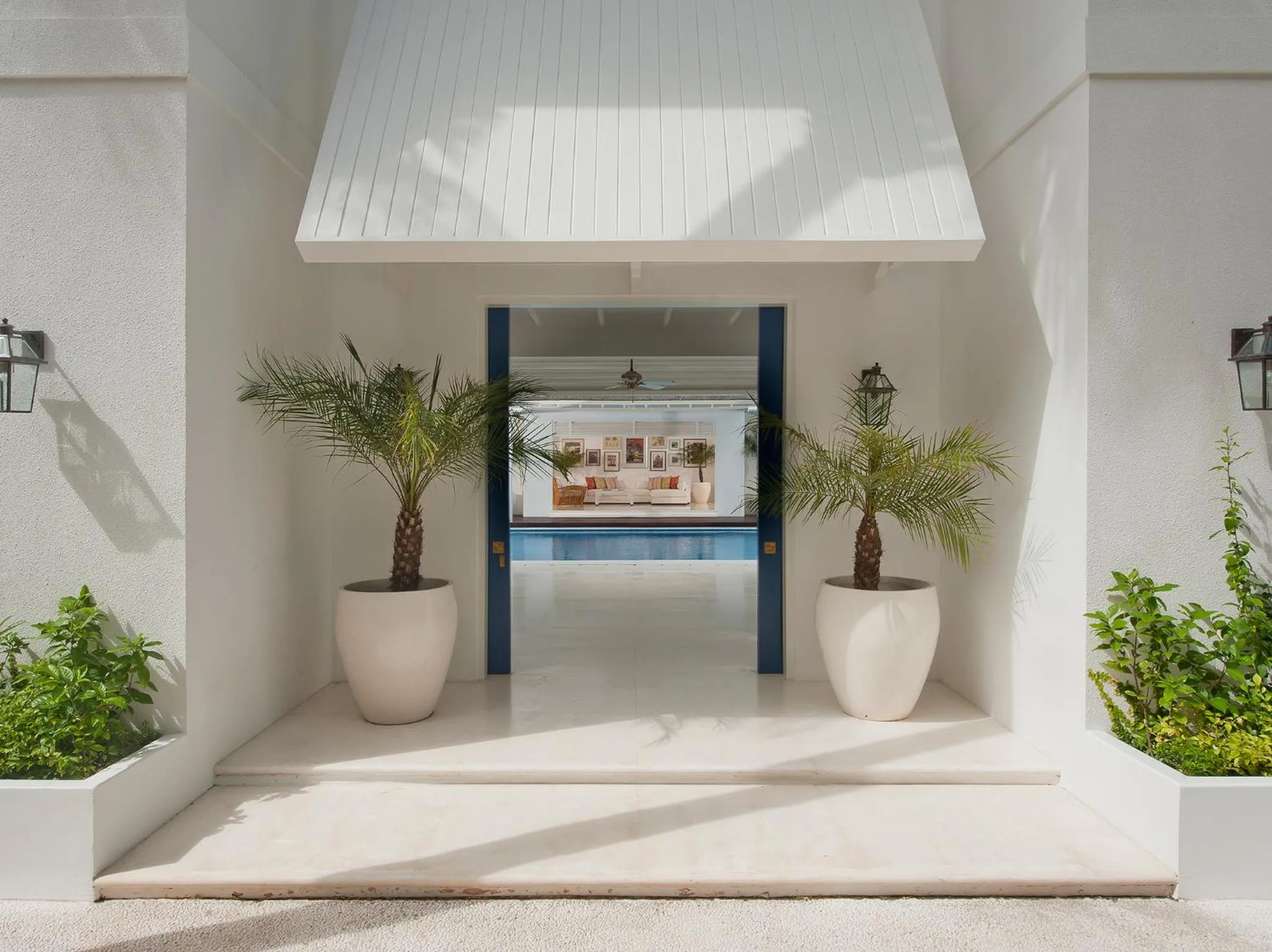Facade/entrance in Villa Lulito