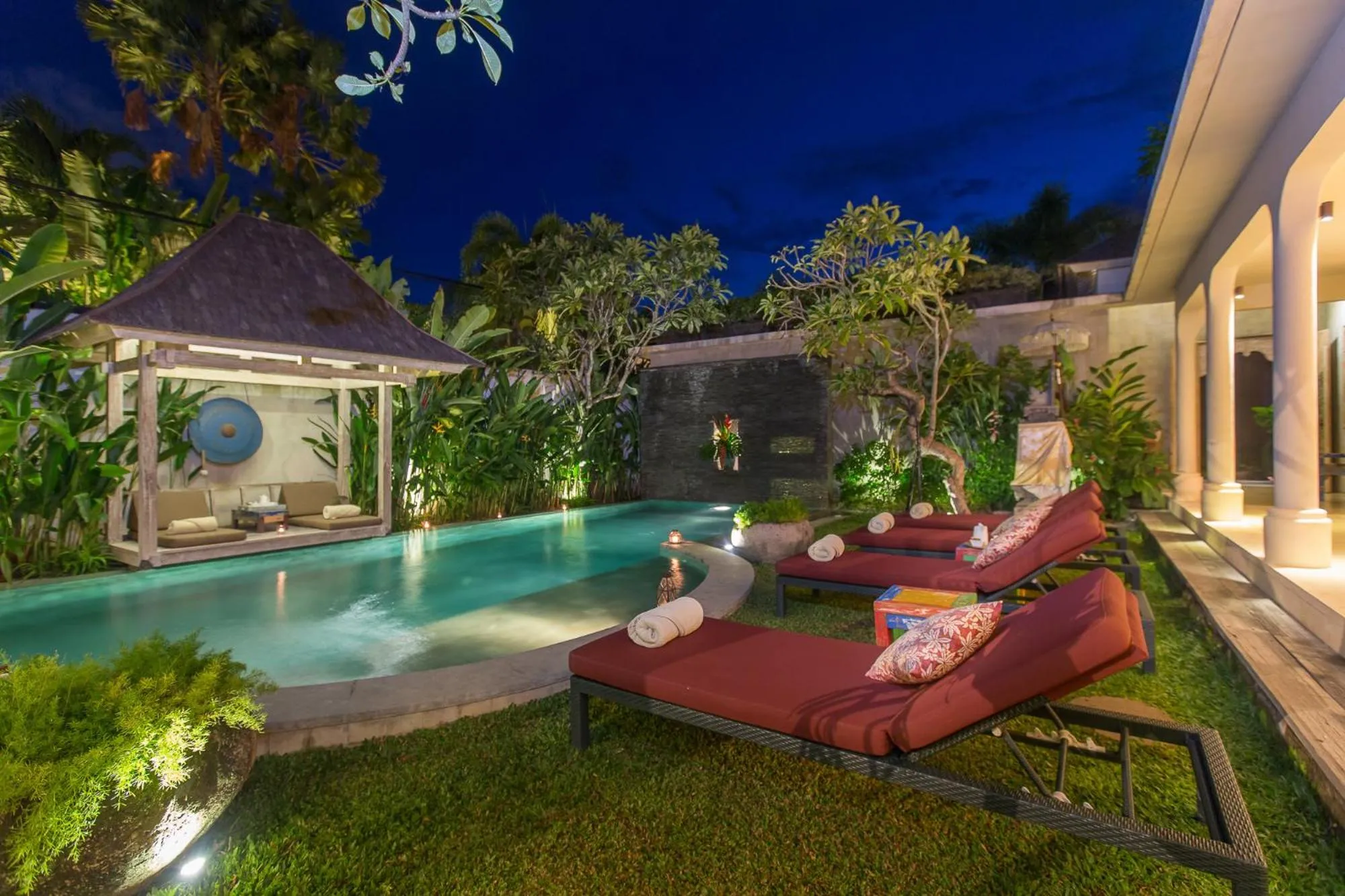 Balcony/Terrace in Villa Sky Li by Nagisa Bali