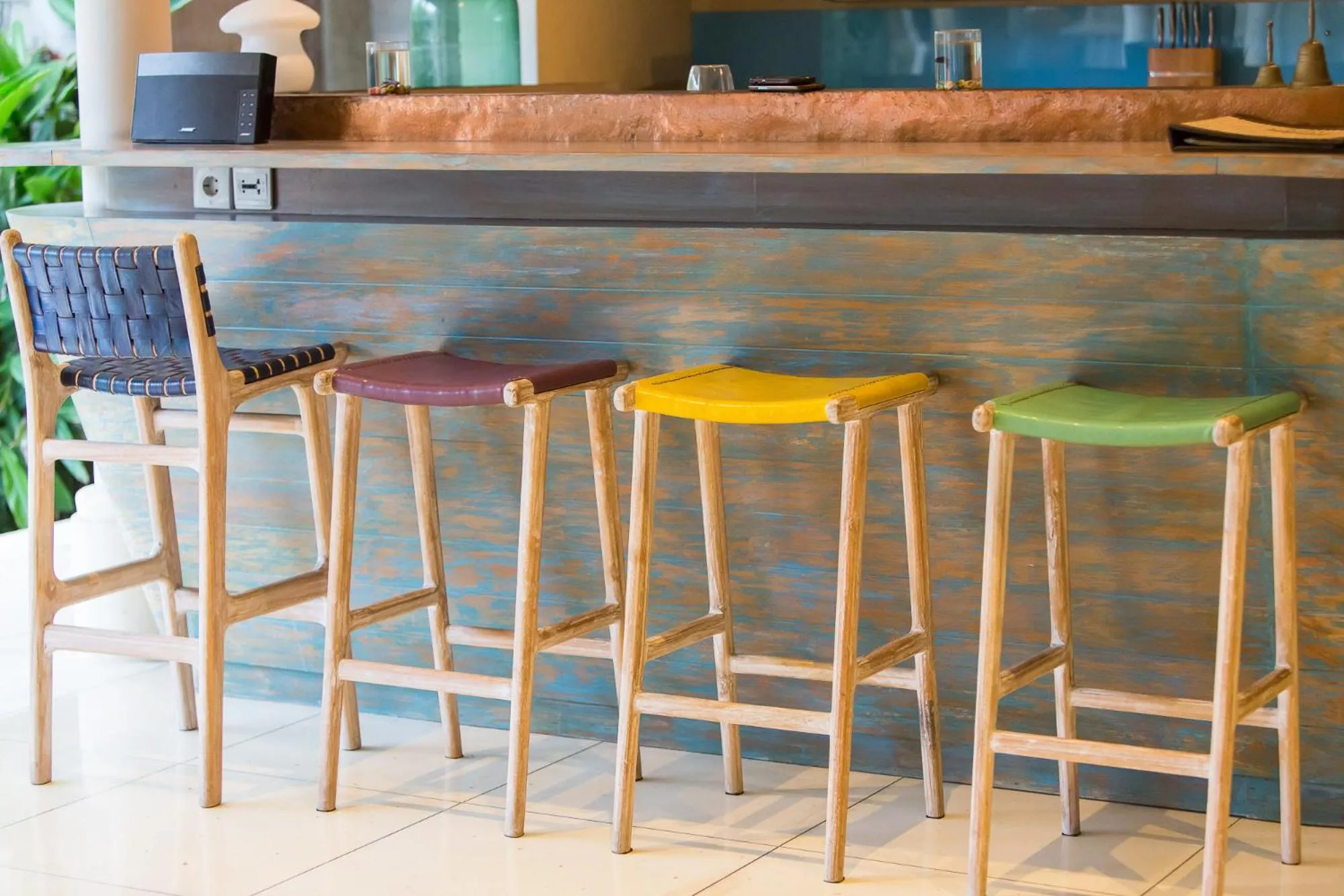 Kitchen or kitchenette in Villa Sky Li by Nagisa Bali