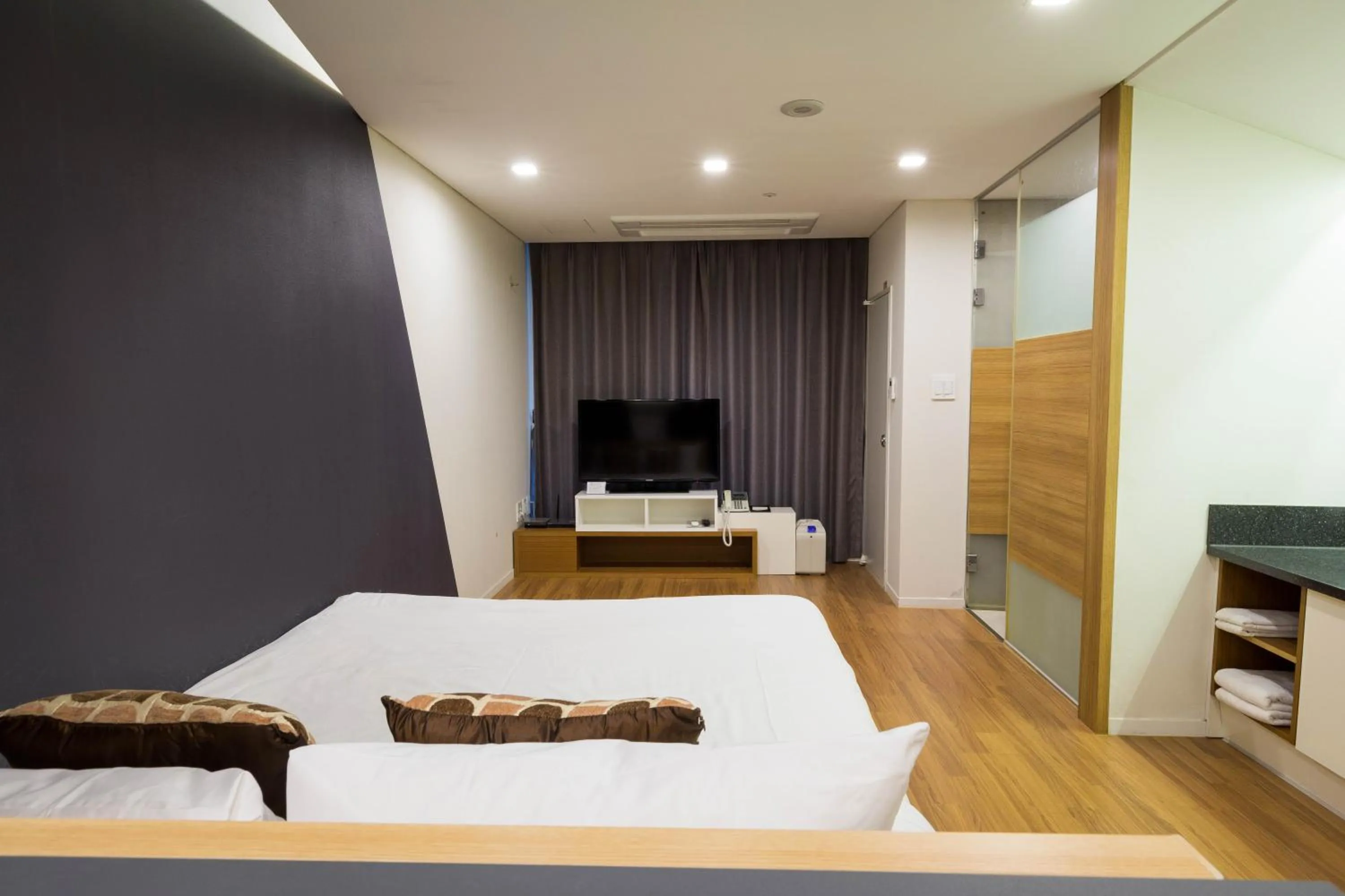 Bed in Vistacay Hotel Worldcup