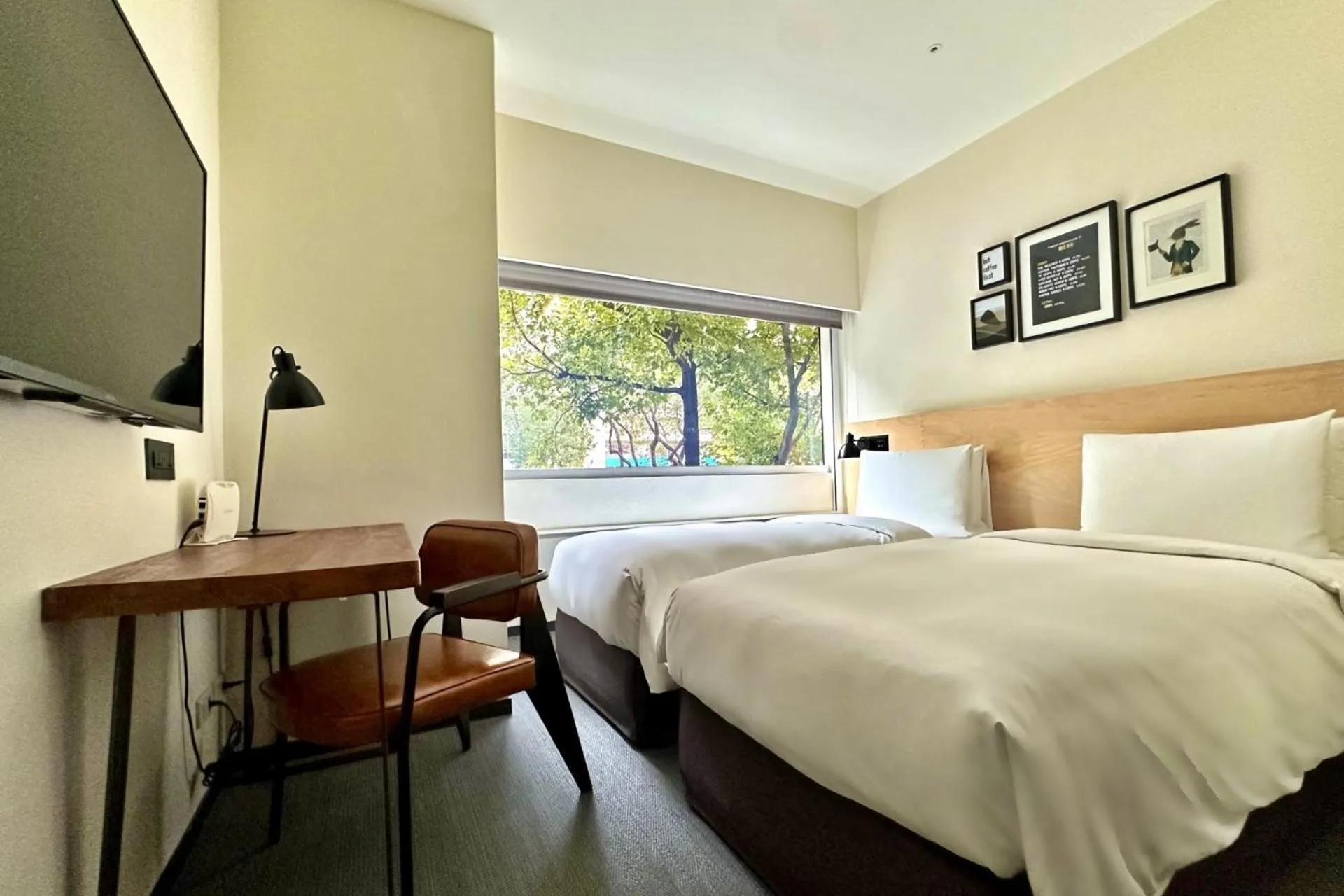 Bed in amba Taipei Zhongshan