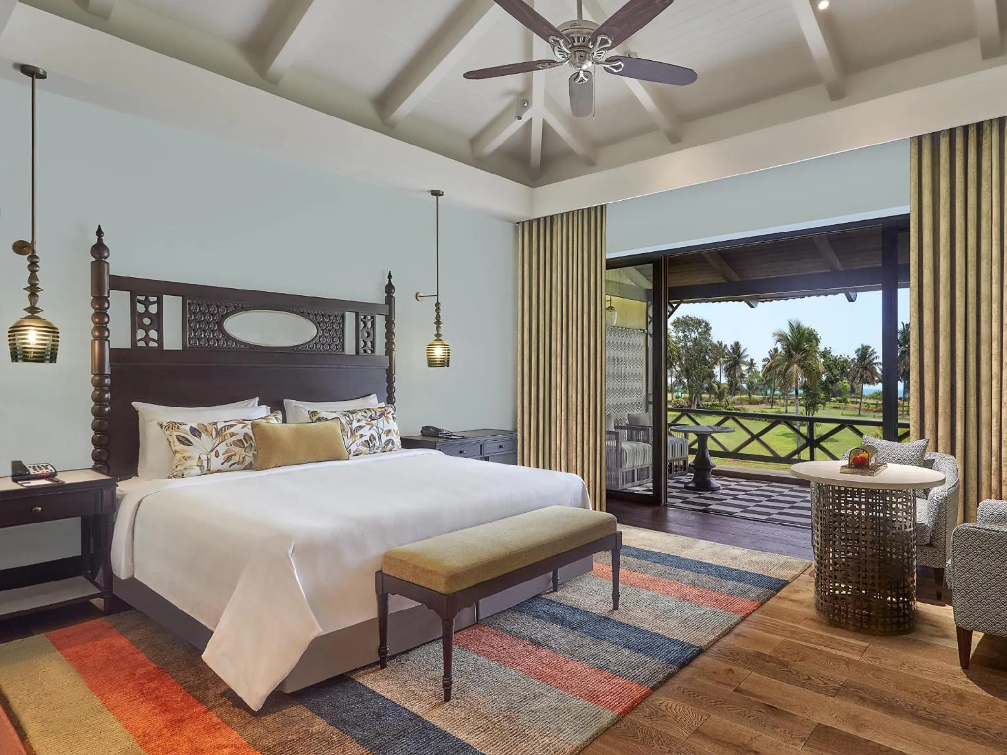 Bedroom, Bed in ITC Grand Goa, a Luxury Collection Resort & Spa, Goa