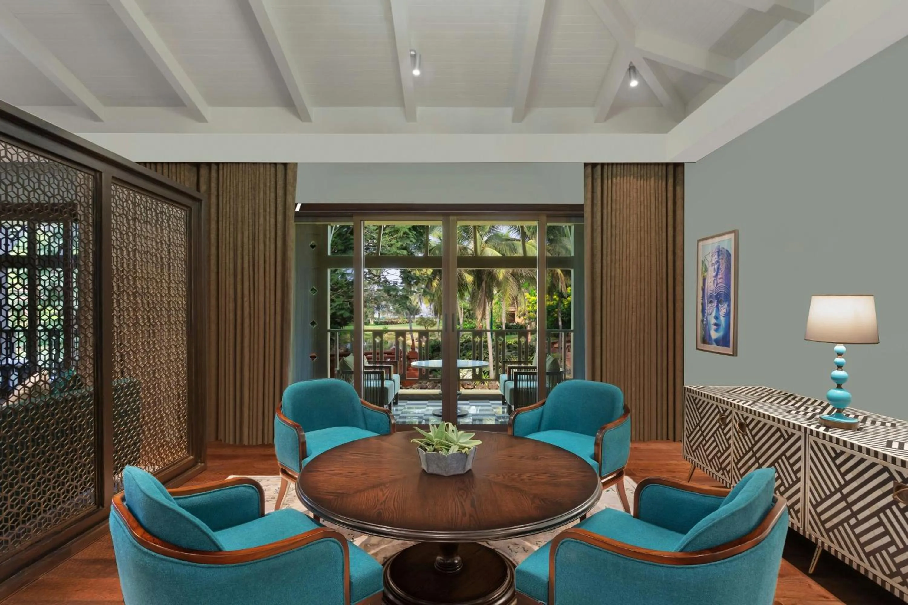 Bedroom in ITC Grand Goa, a Luxury Collection Resort & Spa, Goa