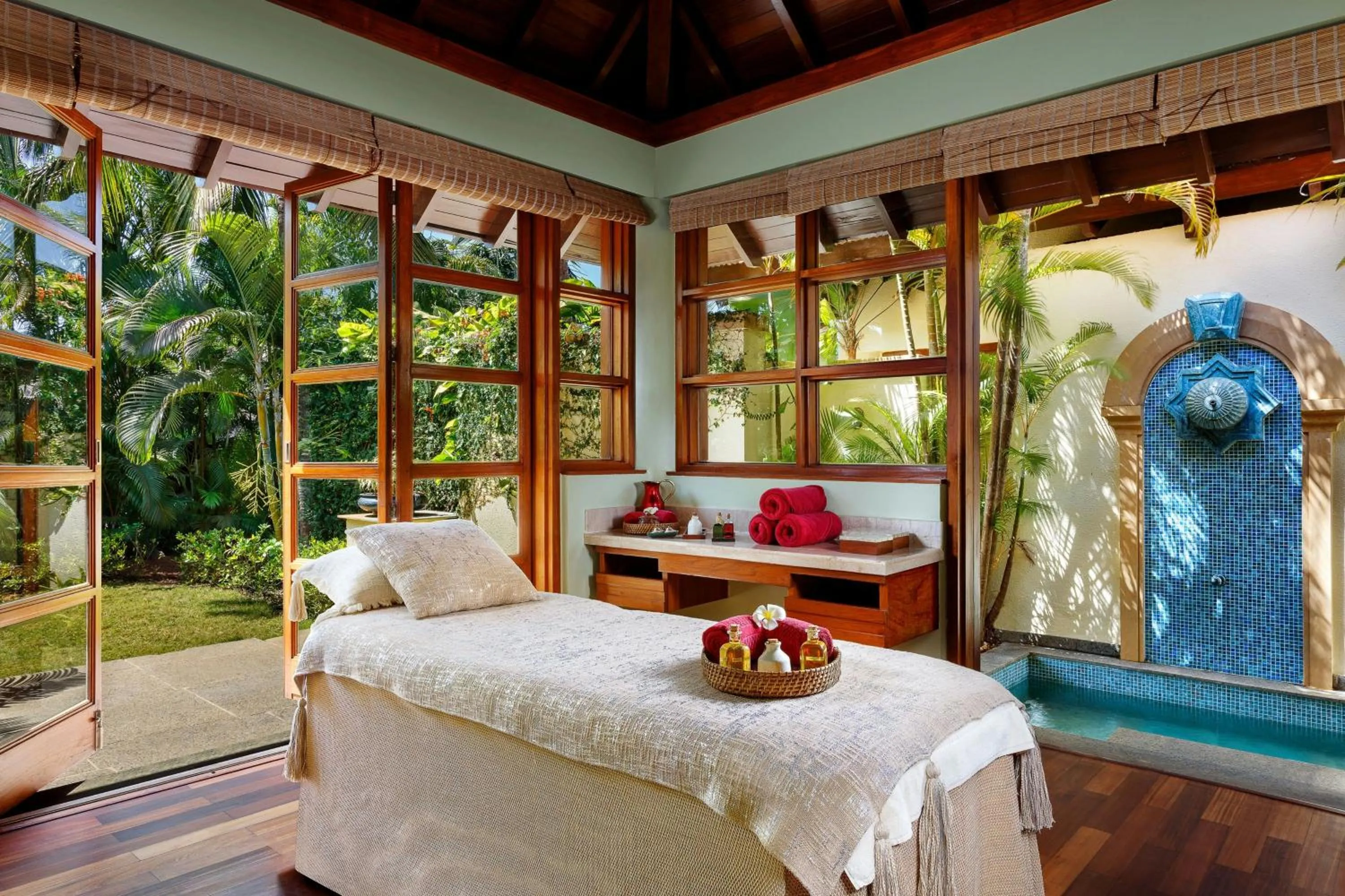 Spa and wellness centre/facilities, Bed in ITC Grand Goa, a Luxury Collection Resort & Spa, Goa