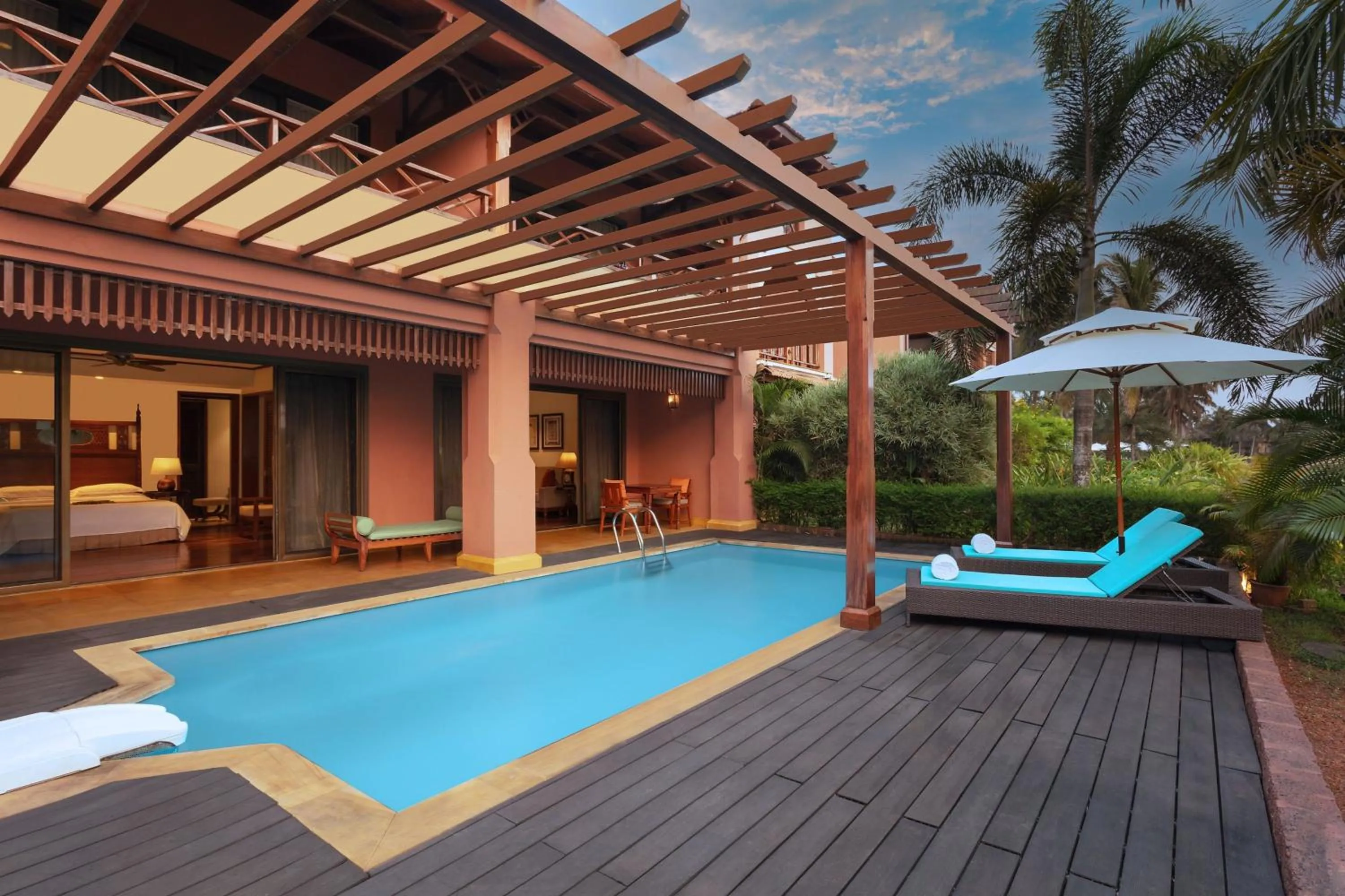 Swimming pool in ITC Grand Goa, a Luxury Collection Resort & Spa, Goa