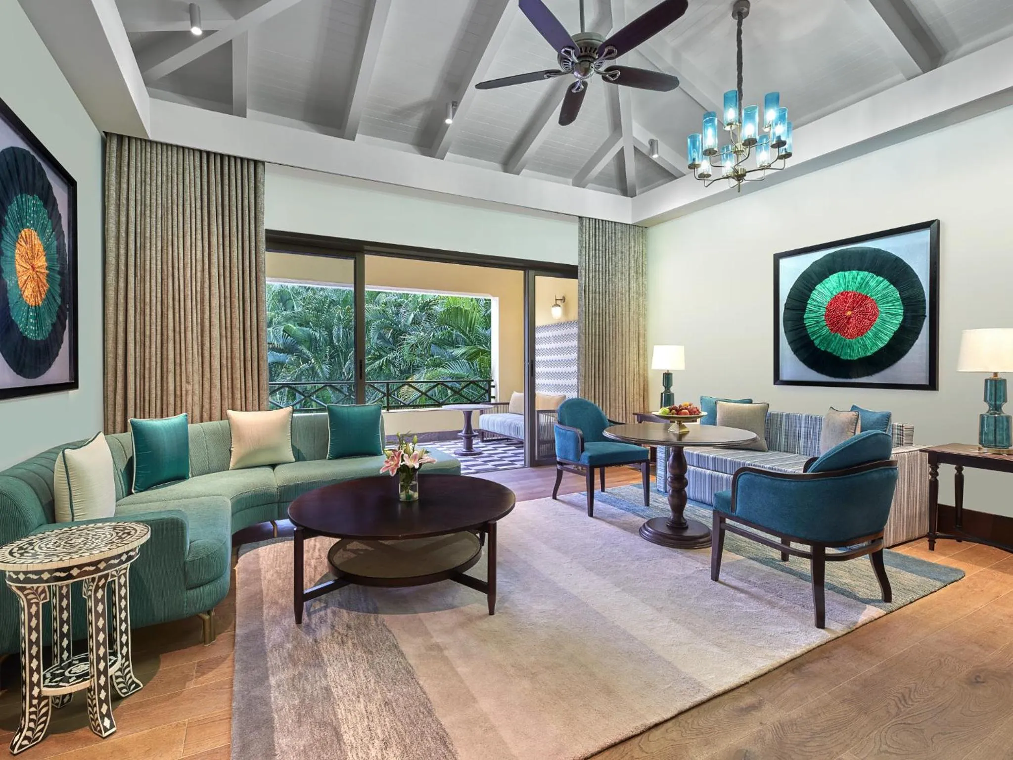 Living room in ITC Grand Goa, a Luxury Collection Resort & Spa, Goa