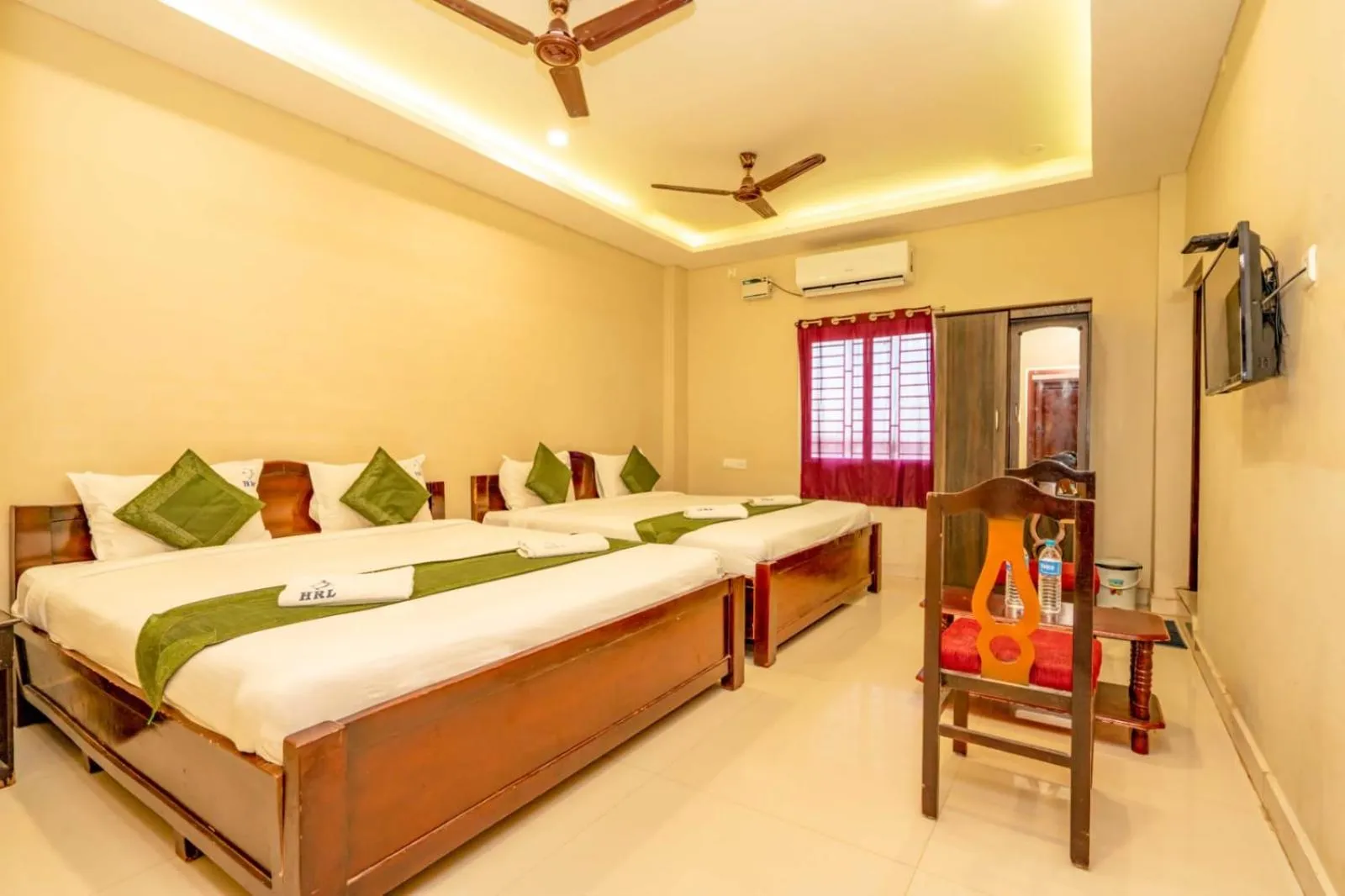 Bed in Hotel Ramleela