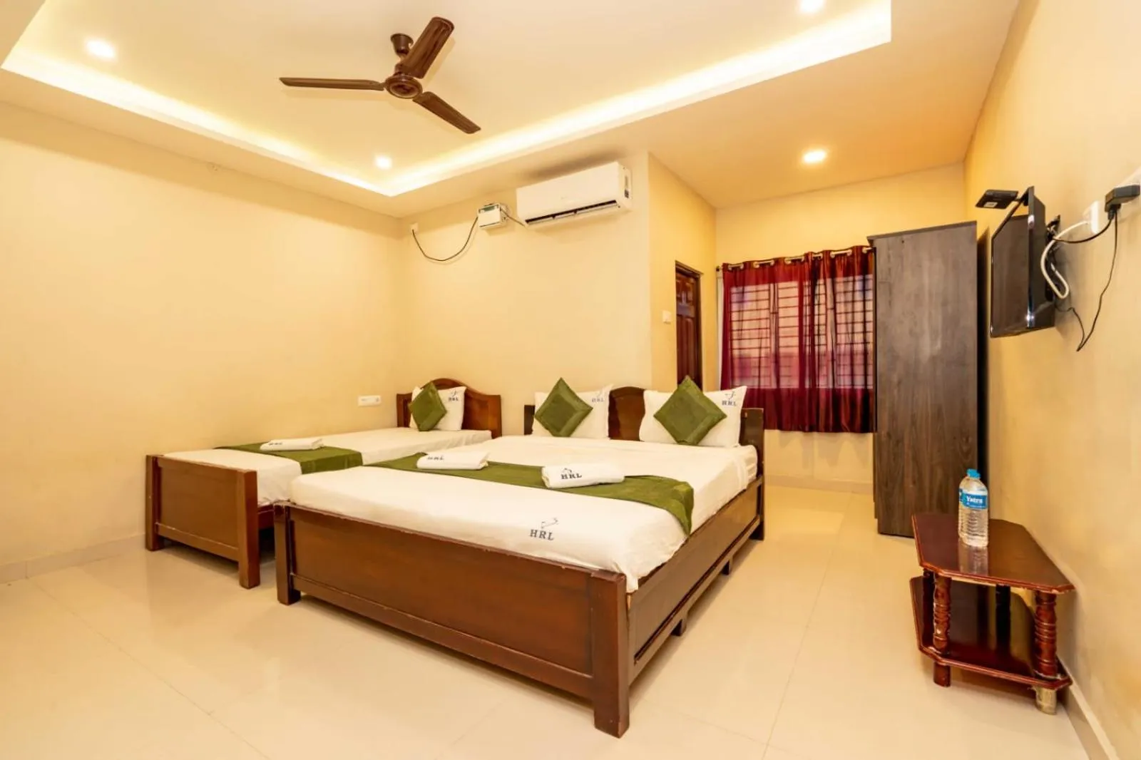 Bed in Hotel Ramleela